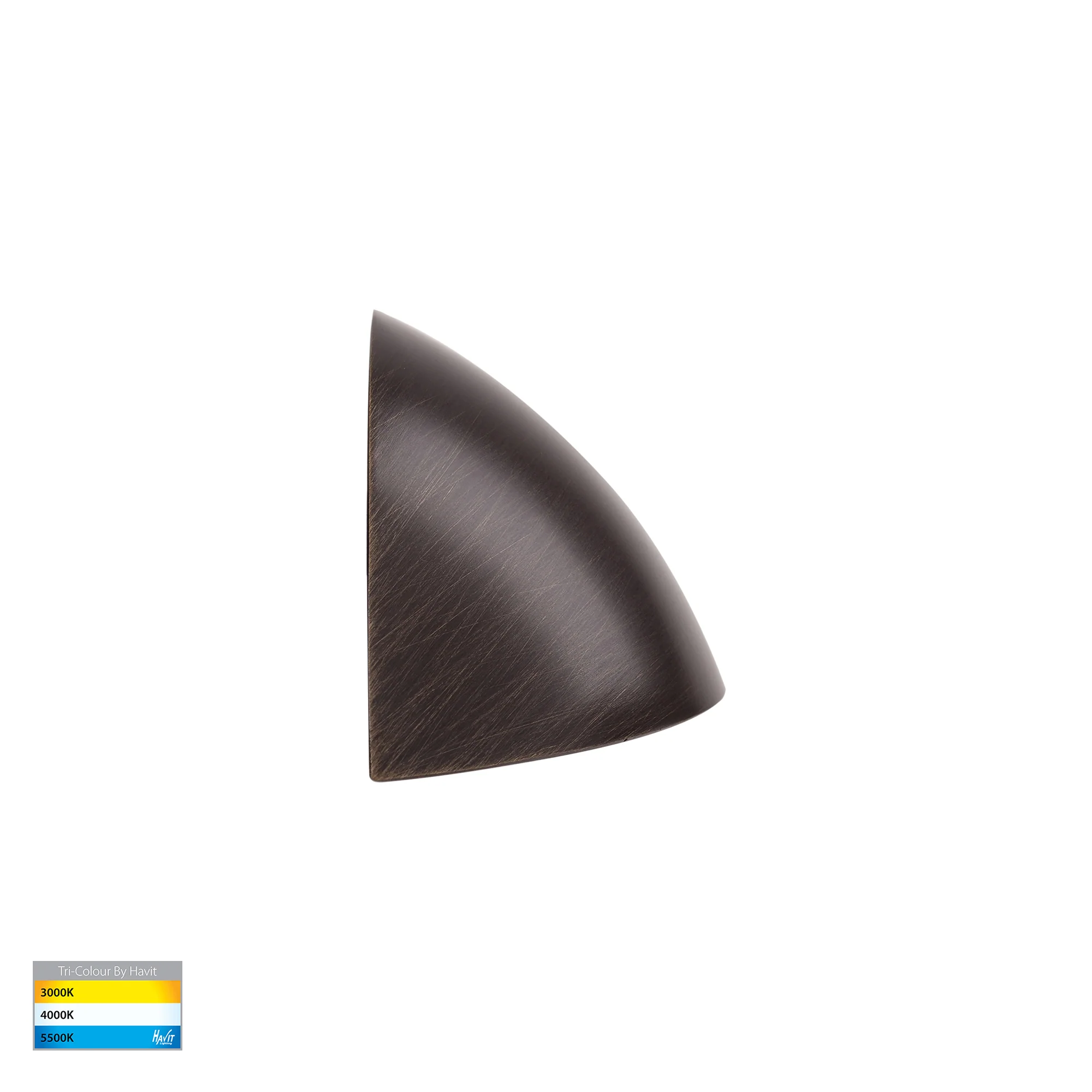 HV3251T-AB-12V - Curva Antique Brass LED Step Light - Image 4
