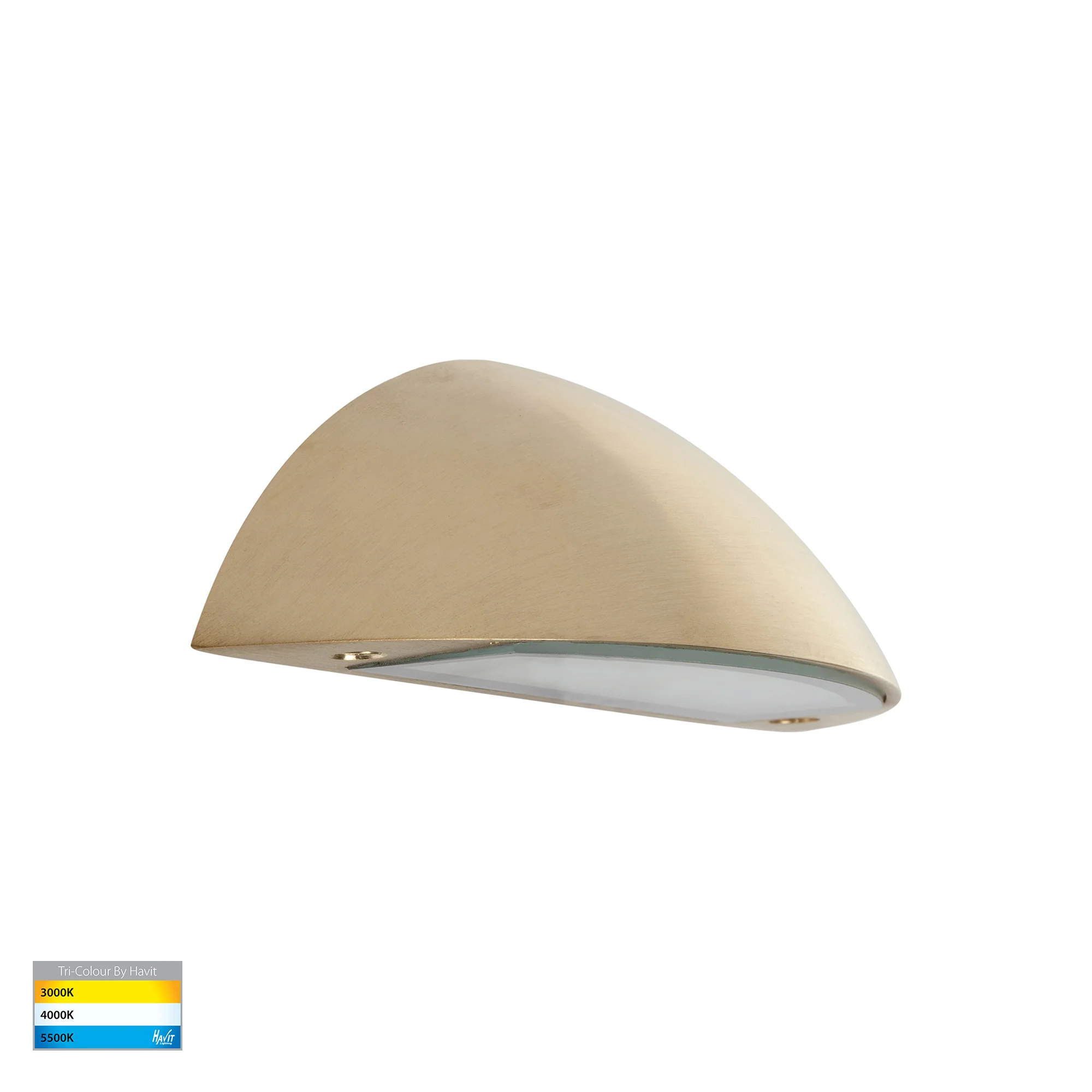 HV3252T-BR-12V - Curva Solid Brass LED Step Light - Image 3