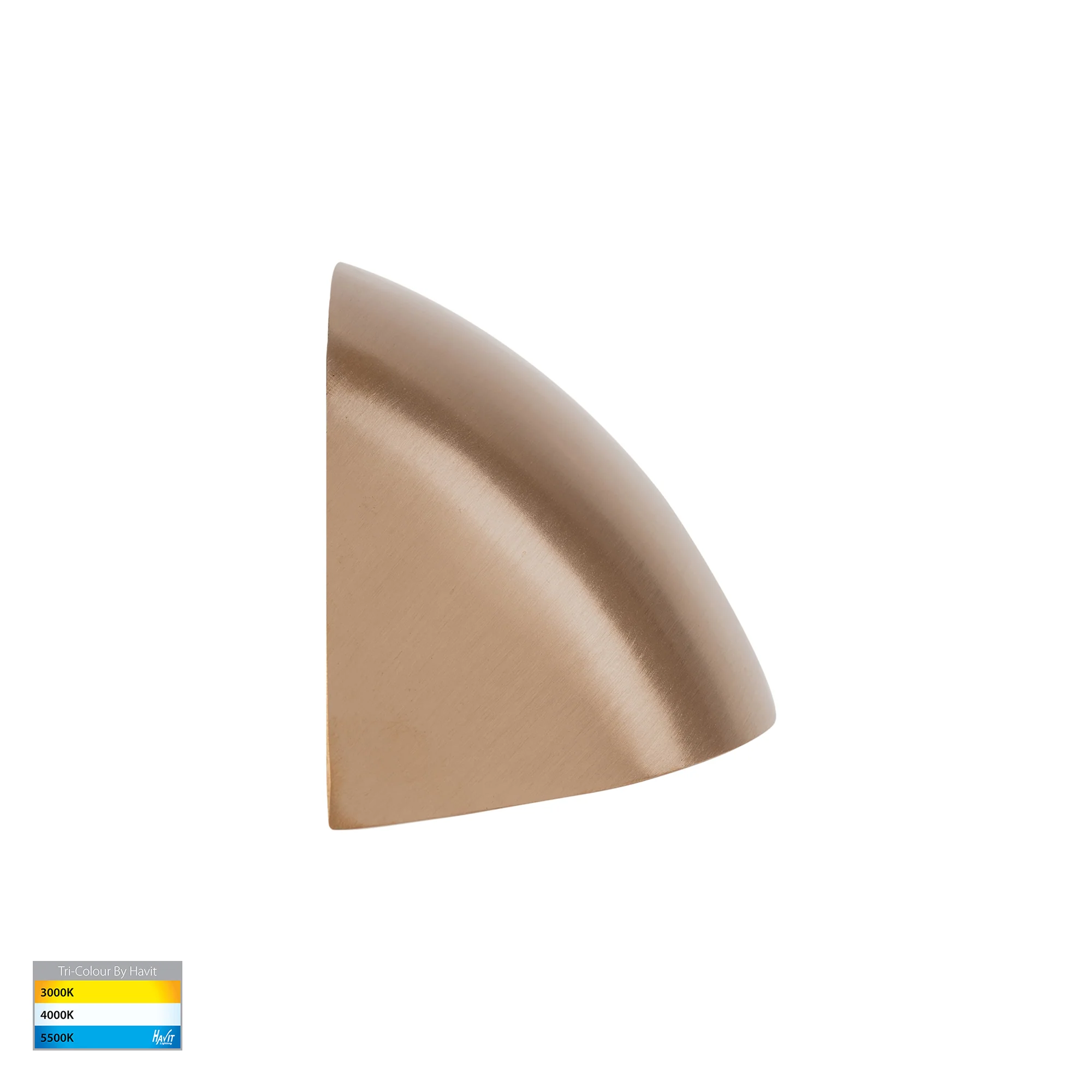 HV3252T-BR-12V - Curva Solid Brass LED Step Light - Image 4