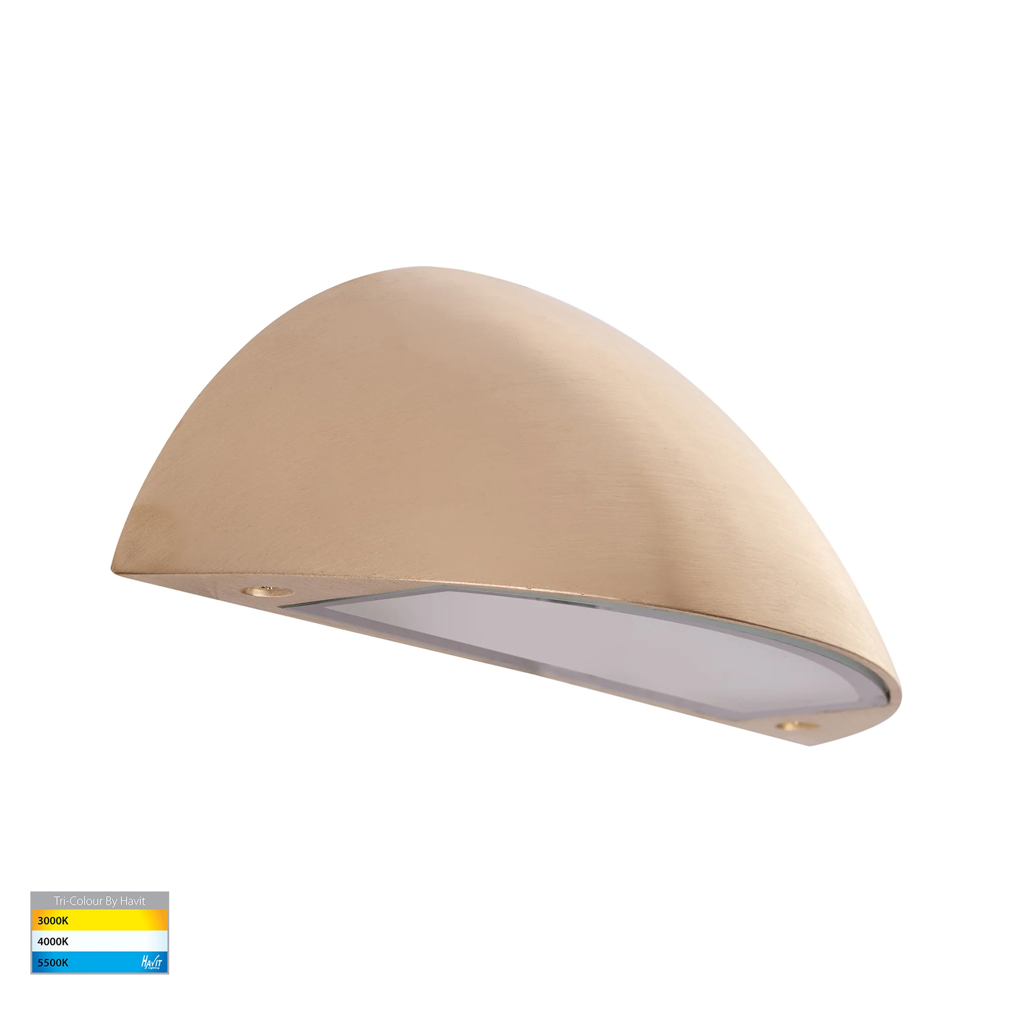 HV3253T-BR-12V - Curva Solid Brass LED Step Light - Image 3