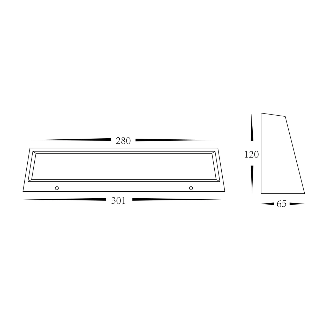 HV3279T-BLK - Shim Black LED Step Lights - Image 2