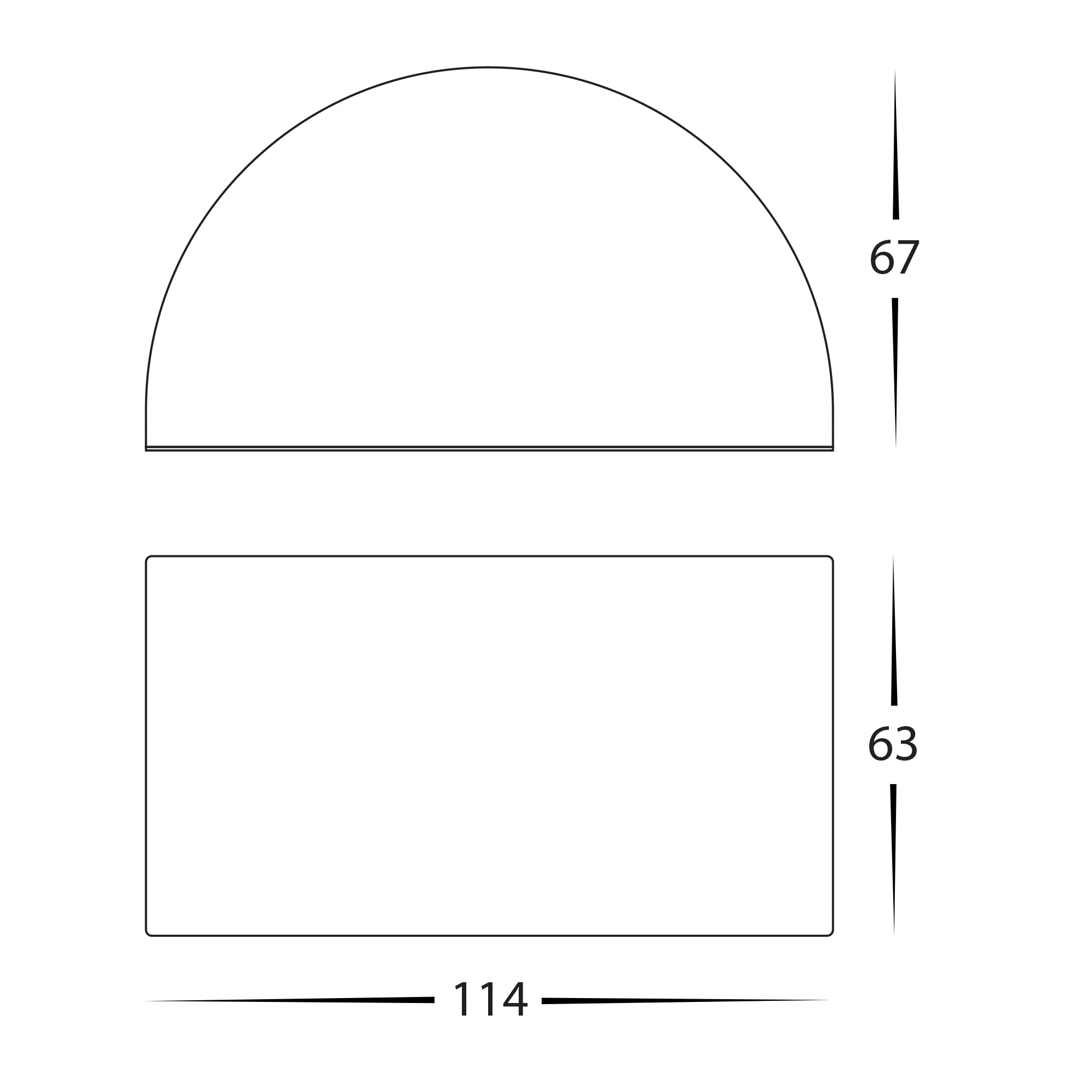 HV3282T-GPH - Mood Graphite LED Step Light - Image 2