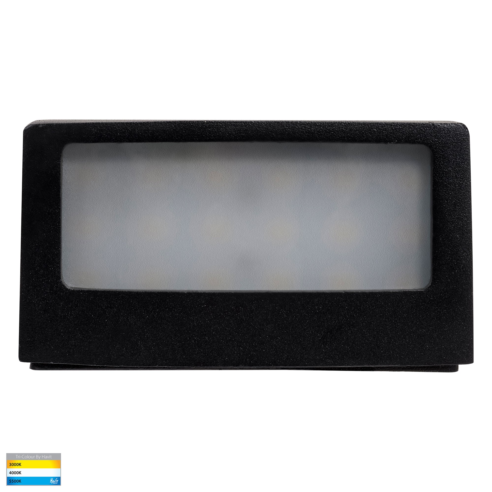 HV3283T-BLK - Ridge 316 Stainless Steel Black LED Step Light - Image 4