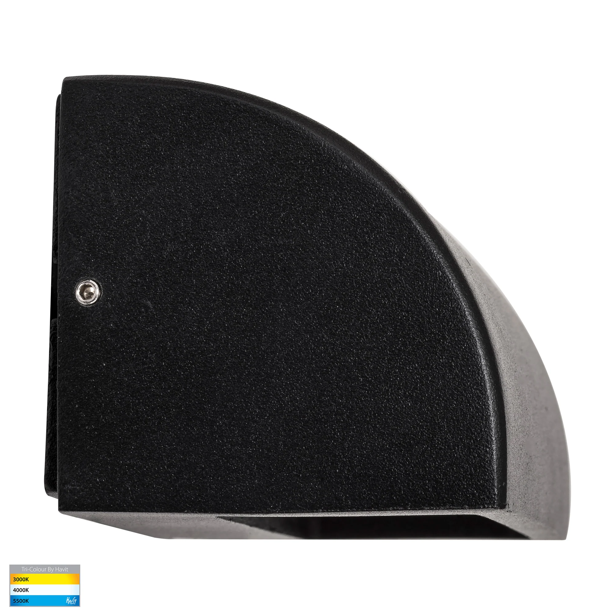 HV3283T-BLK - Ridge 316 Stainless Steel Black LED Step Light - Image 5