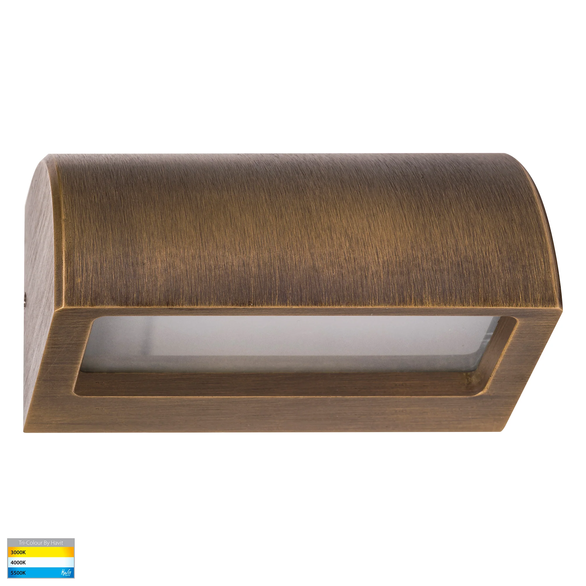 HV3283T-BRZ -  Ridge Solid Bronze LED Step Light - Image 3