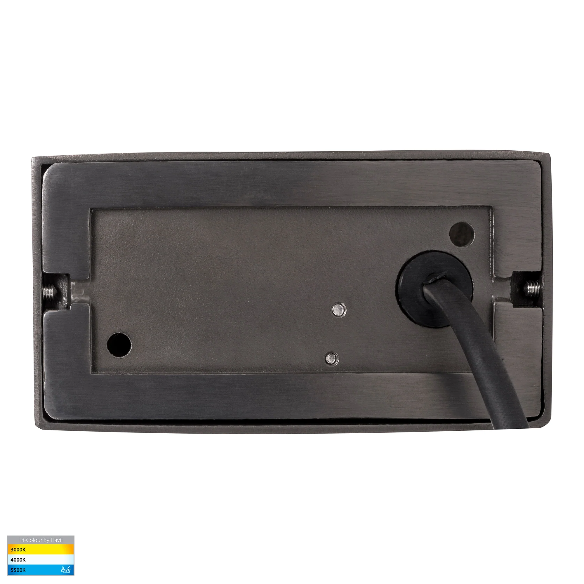 HV3283T-GPH- Ridge Graphite LED Step Light - Image 6