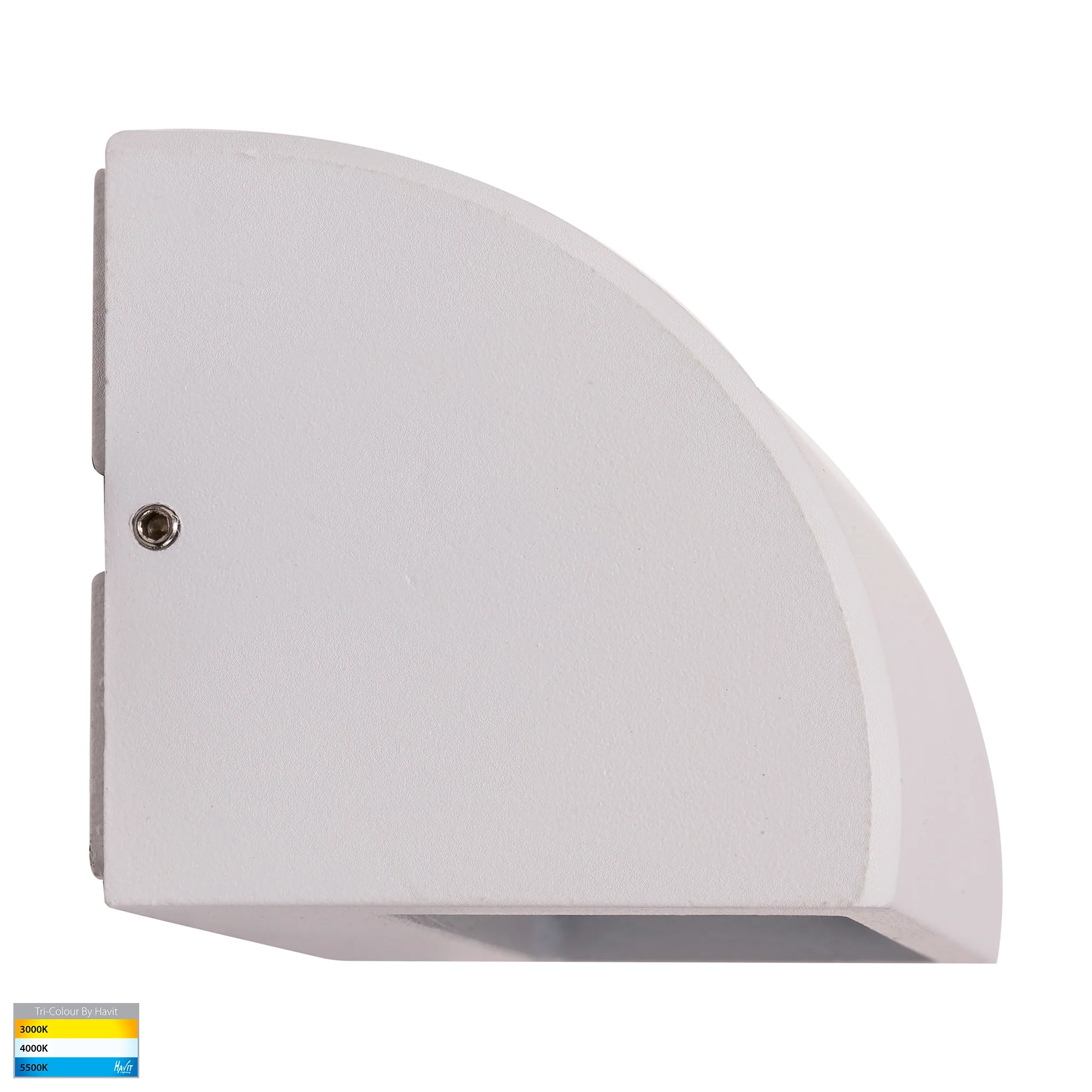HV3283T-WHT - Ridge Aluminium White LED Step Light - Image 4