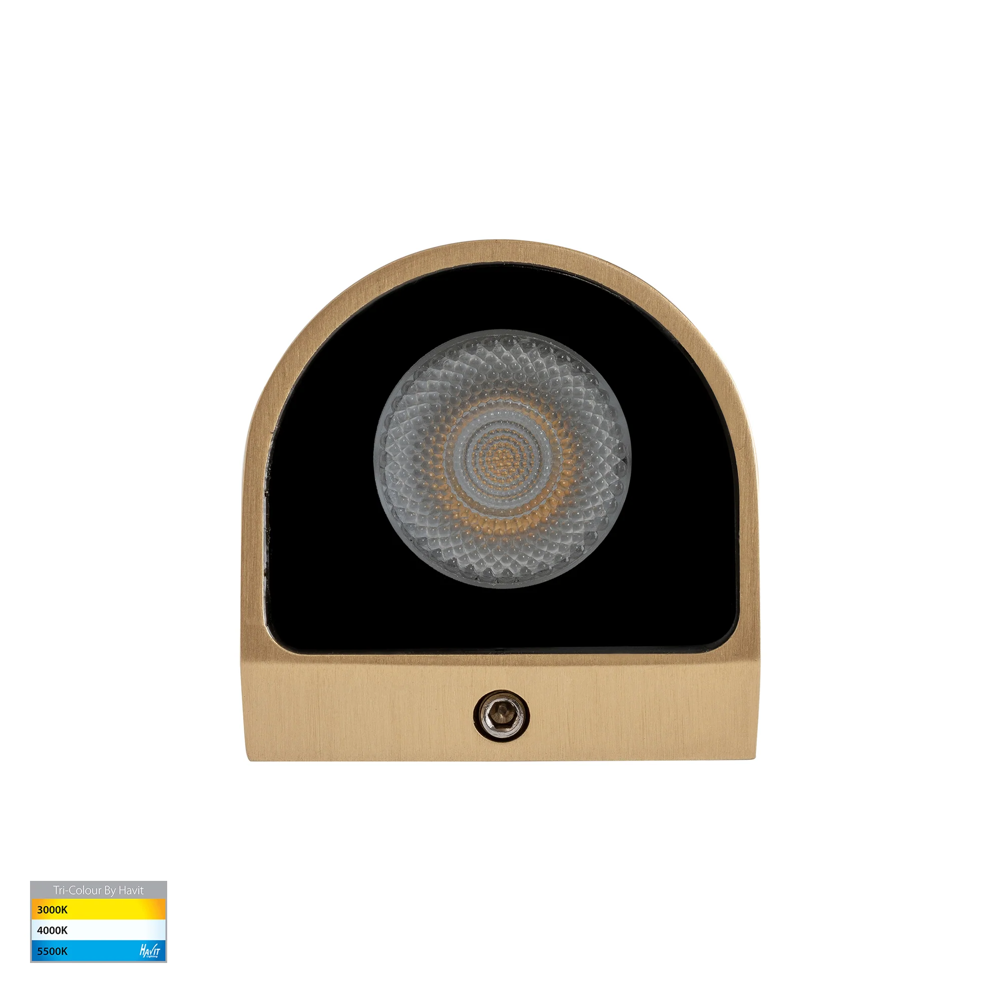 HV3284T-BR-12V - Patra Solid Brass Surface Mounted LED Wall Light - Image 5