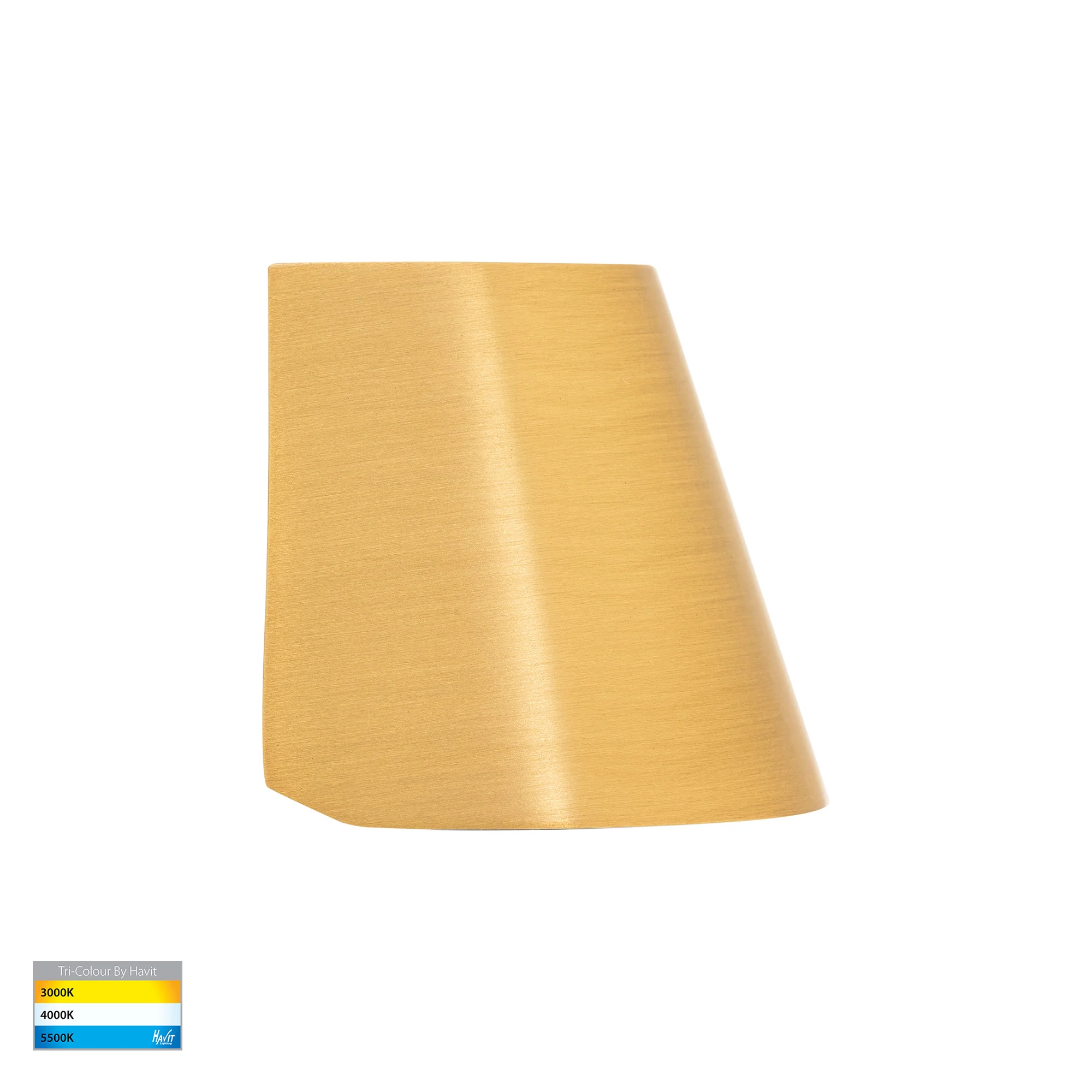 HV3285T-BR-12V - Kaval Solid Brass Surface Mounted LED Wall Light - Image 4