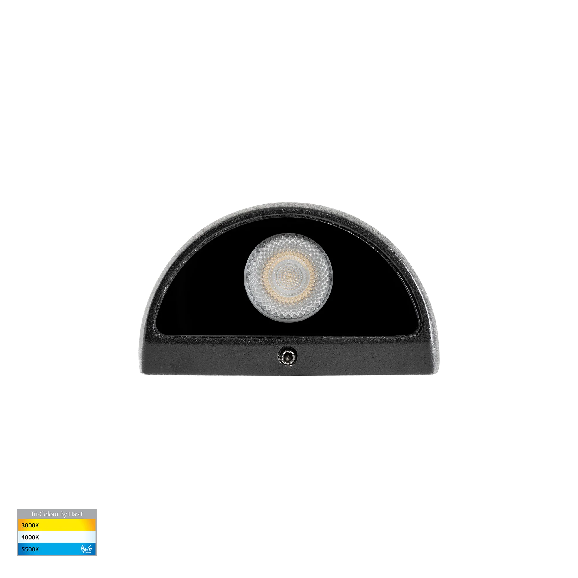 HV3286T-BLK-12V - Serres Black Surface Mounted LED Wall Light - Image 5