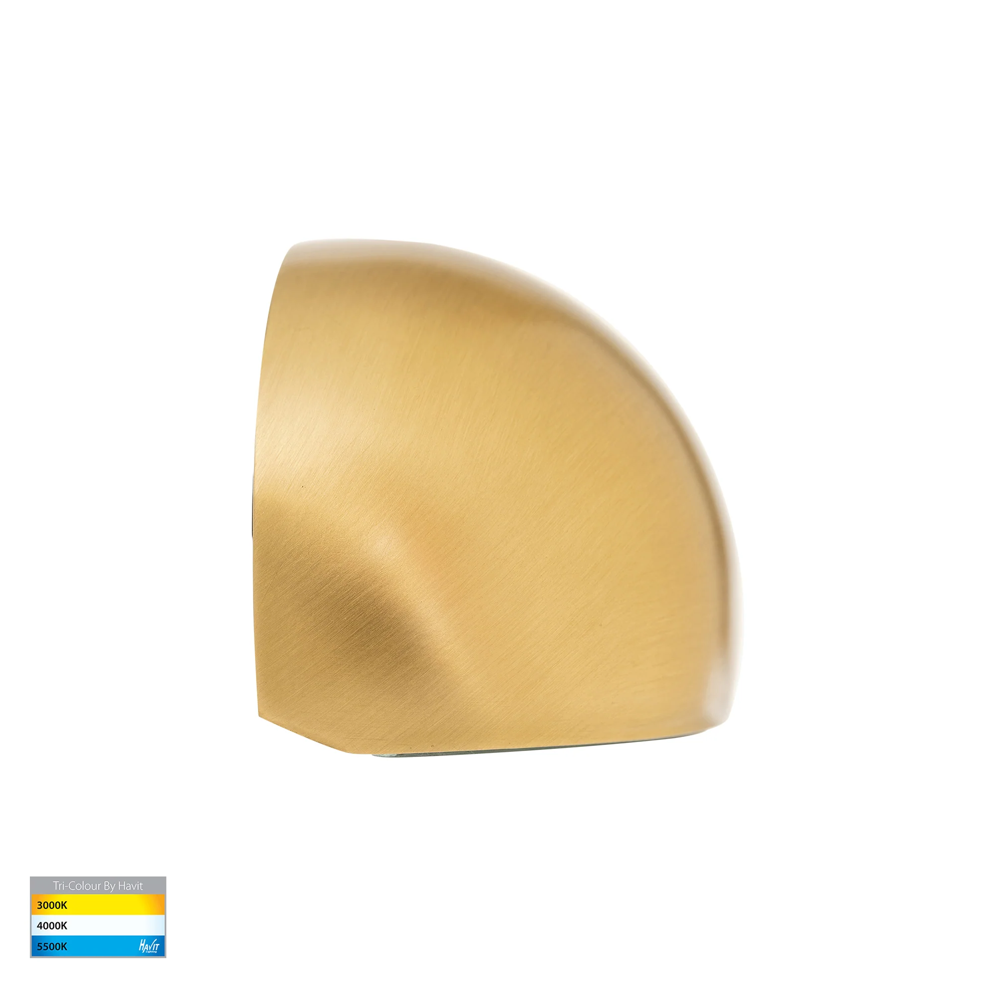 HV3286T-BR-12V - Serres Solid Brass Surface Mounted LED Wall Light - Image 4
