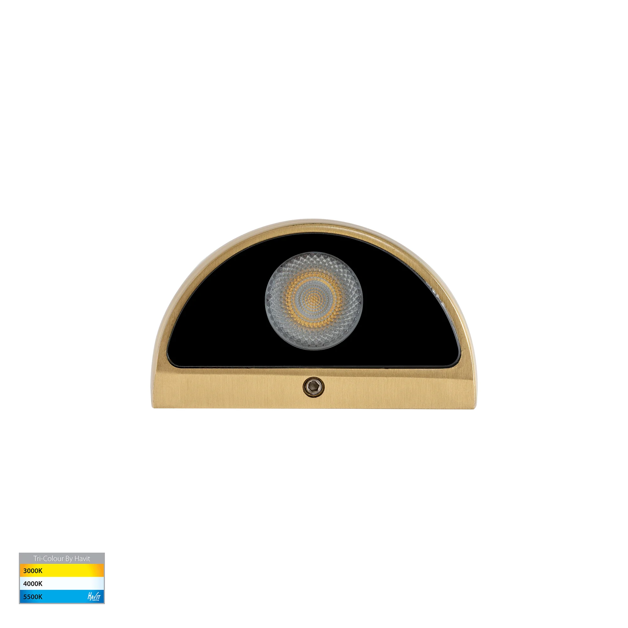 HV3286T-BR-12V - Serres Solid Brass Surface Mounted LED Wall Light - Image 5