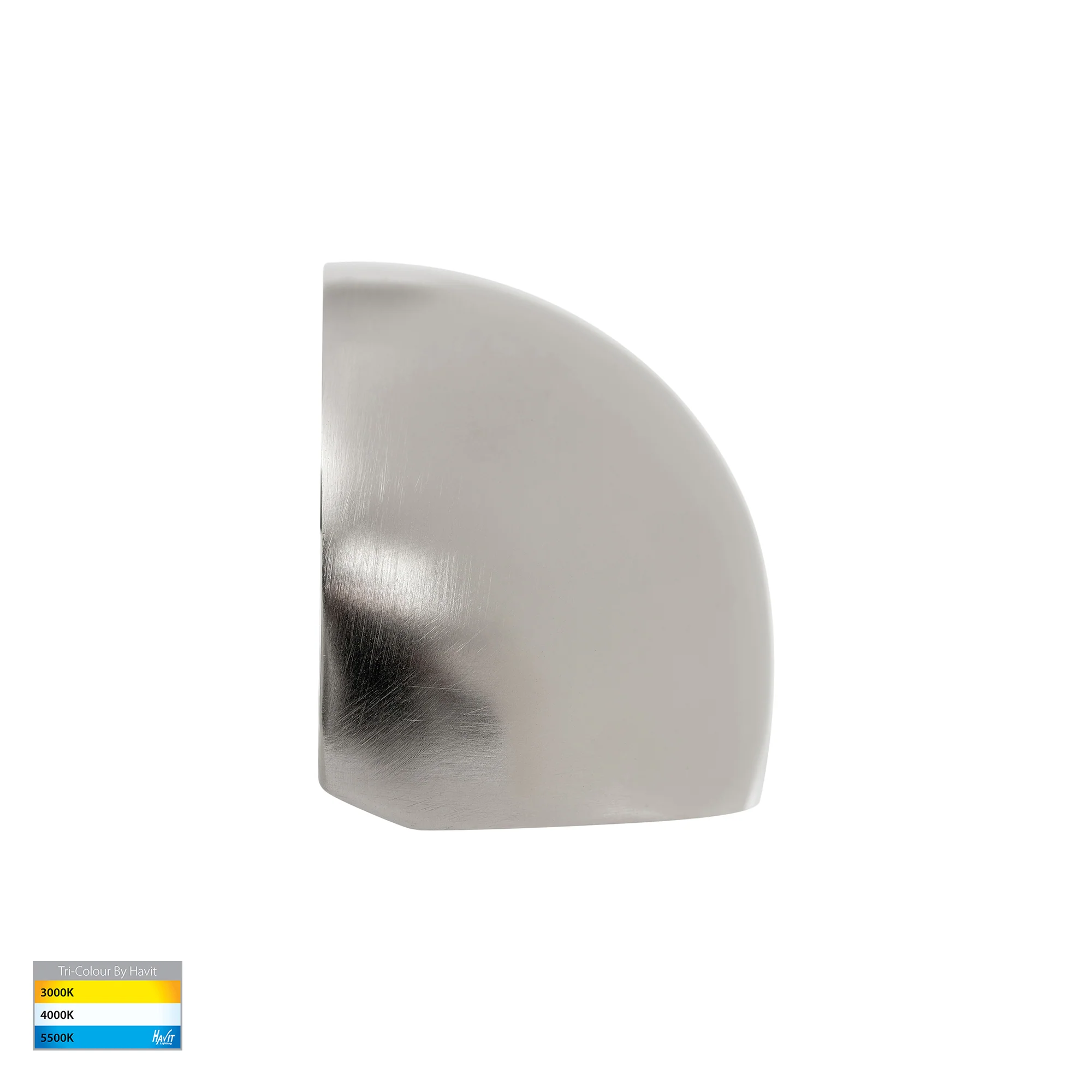 HV3286T-SS316-12V - Serres 316 Stainless Steel Surface Mounted LED Wall Light - Image 4