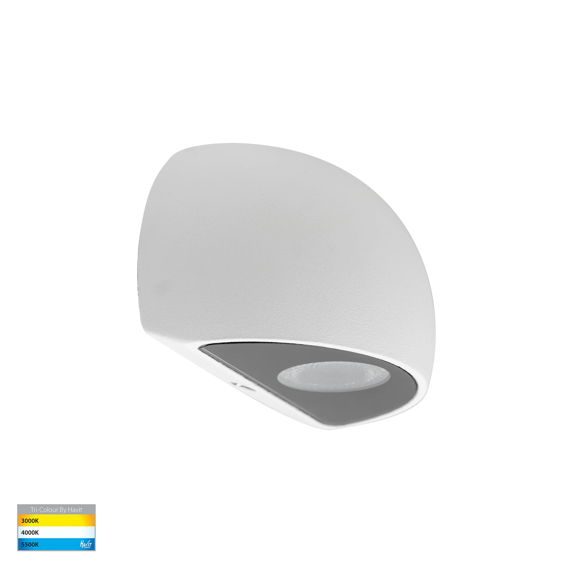 HV3286T-WHT-12V - Serres White Surface Mounted LED Wall Light - Image 3