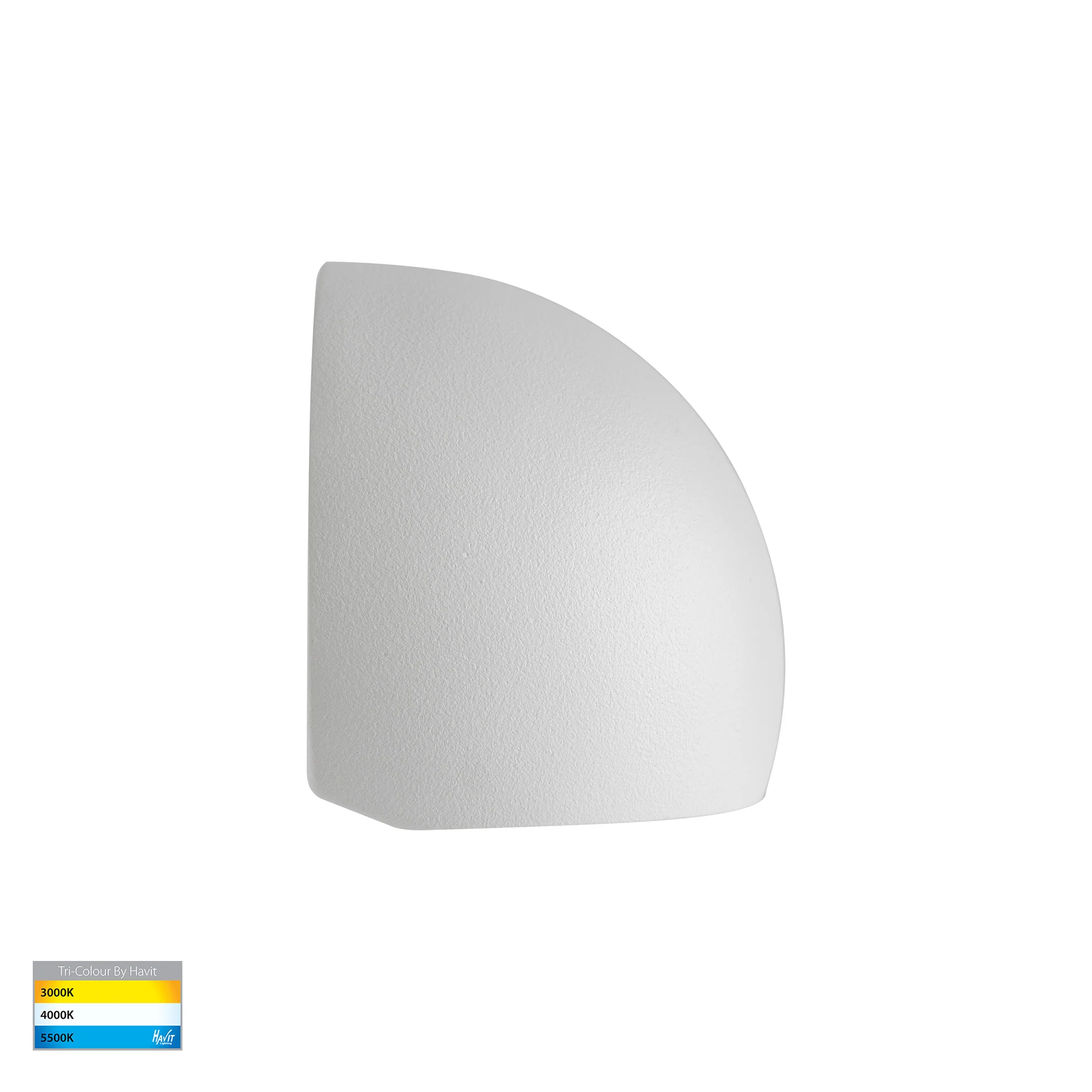 HV3286T-WHT-12V - Serres White Surface Mounted LED Wall Light - Image 4