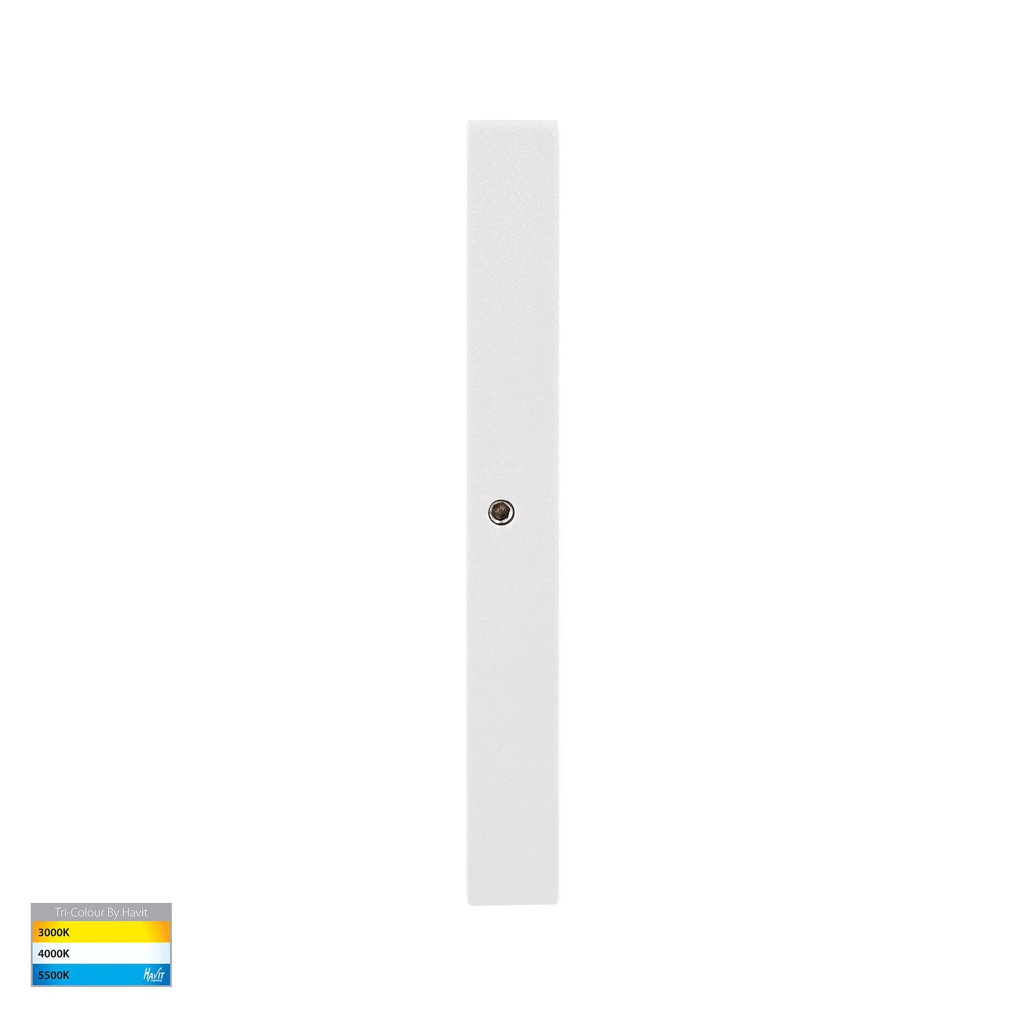 HV3289T-WHT-12V - Stylez White Up & Down LED Wall Light - Image 3