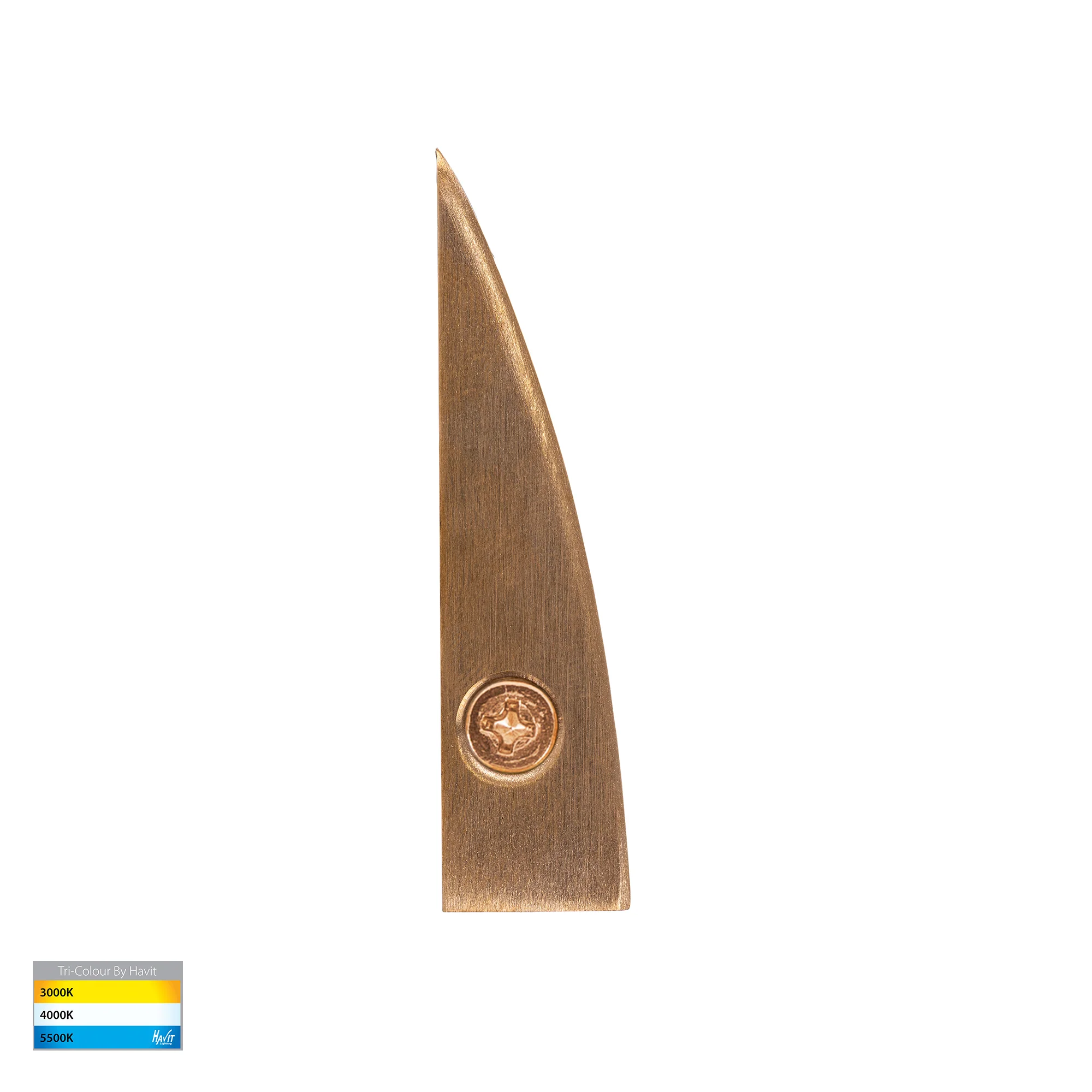 HV3291T-BR-12V - Pelase Solid Brass LED Step Light - Image 3