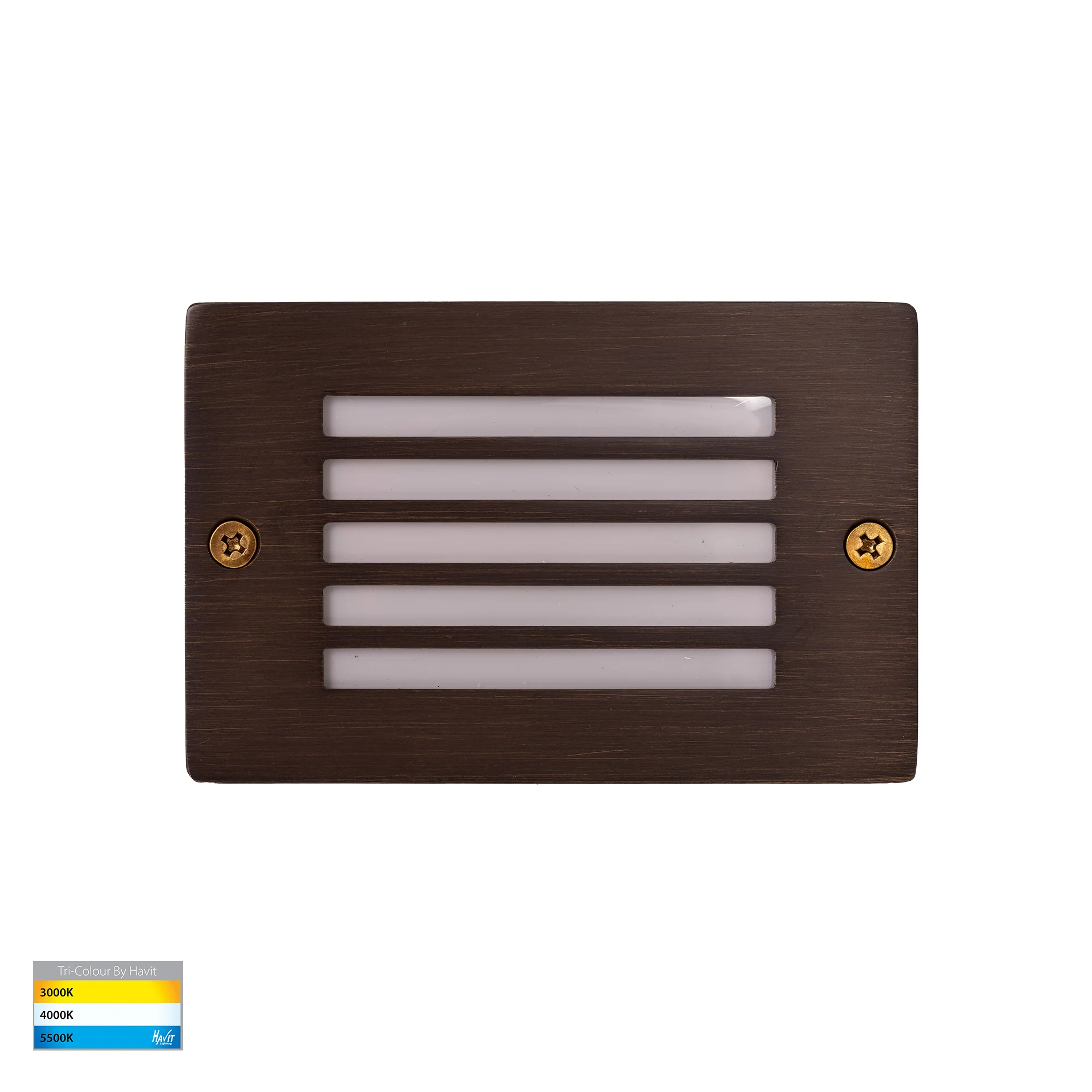 HV3295T-AB-12V - Ardam Antique Brass LED Step Light