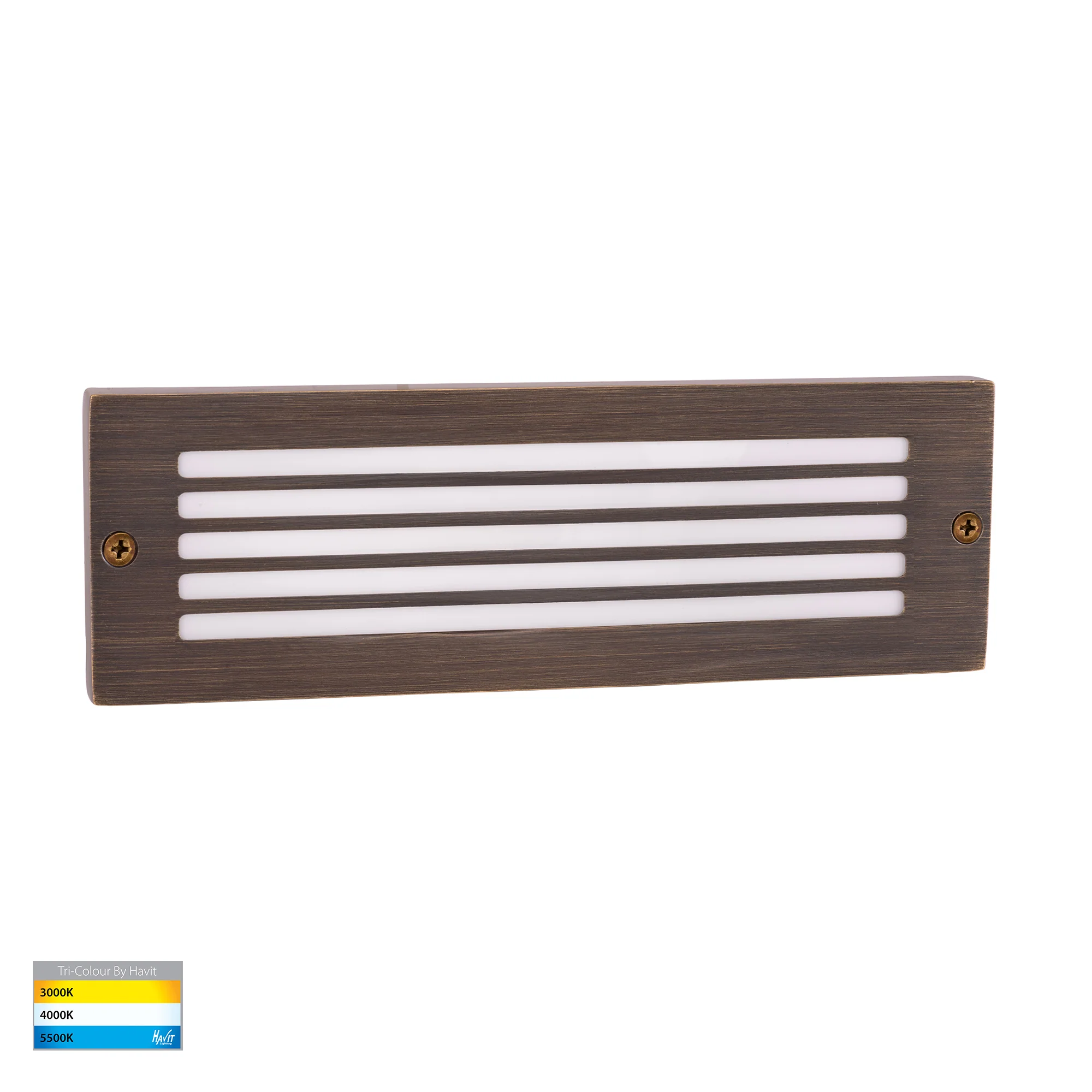 HV3296T-AB-12V - Ardam Antique Brass LED Step Light - Image 3
