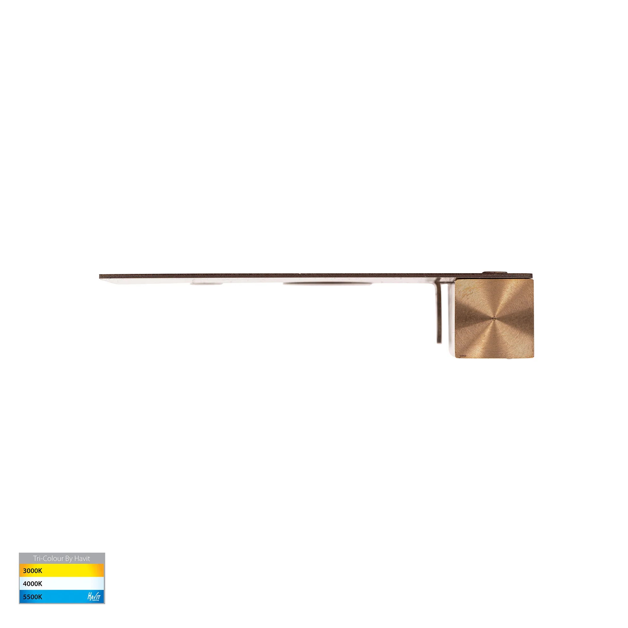 HV3297T-BR-12V - Preston Solid Brass LED Coping Light - Image 4