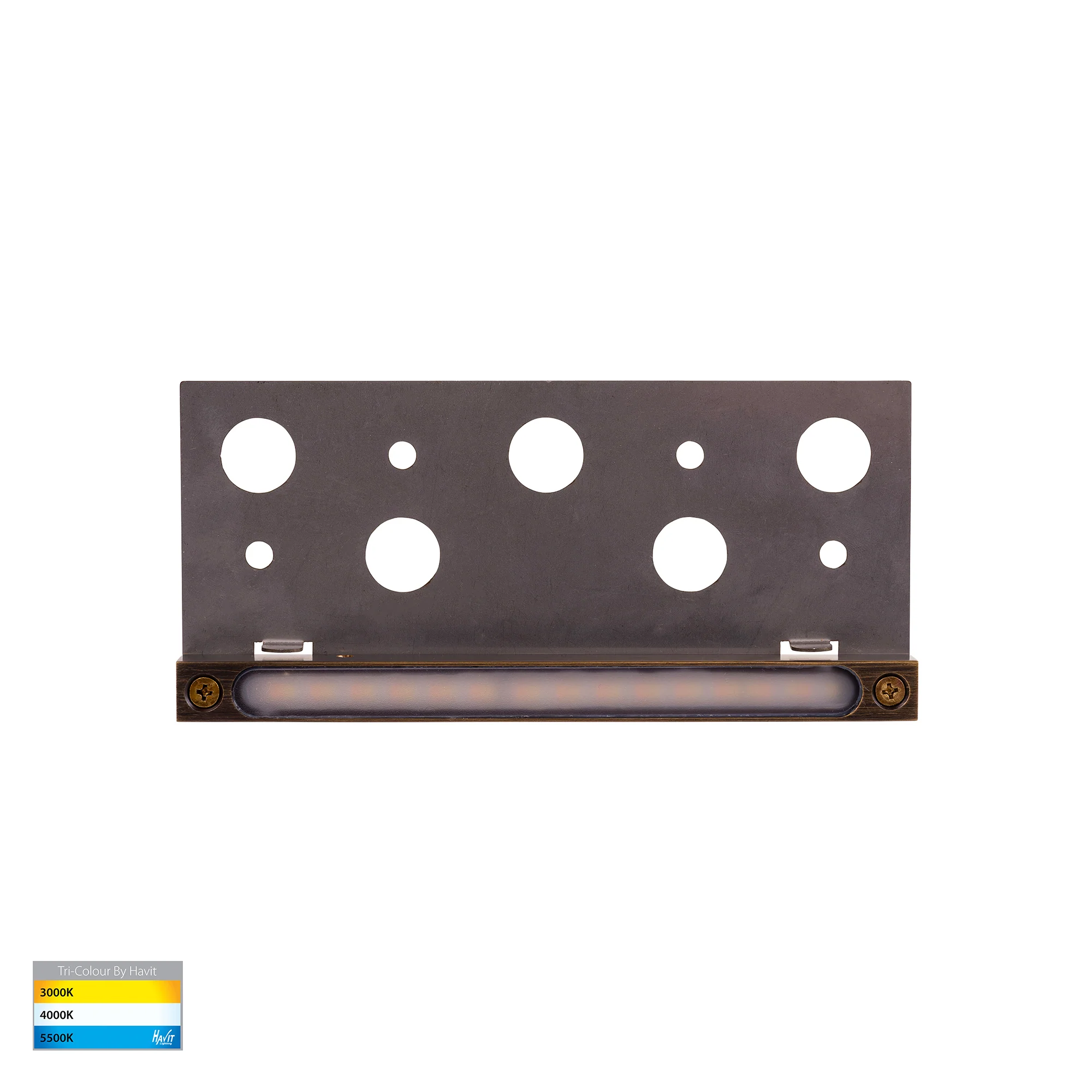 HV3298T-AB-12V - Preston Antique Brass LED Coping Light - Image 3