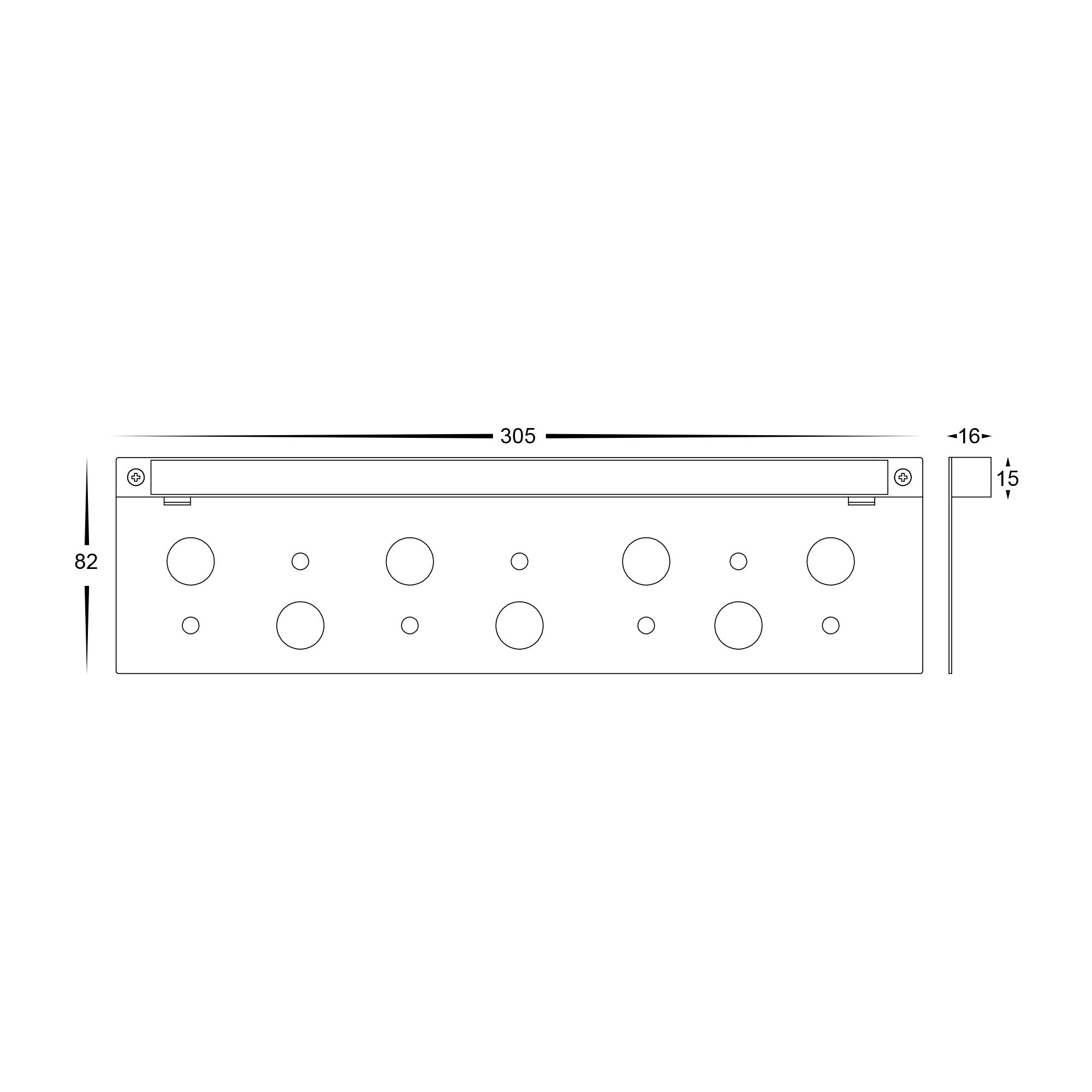 HV3299T-BR-12V - Preston Solid Brass LED Coping Light - Image 2