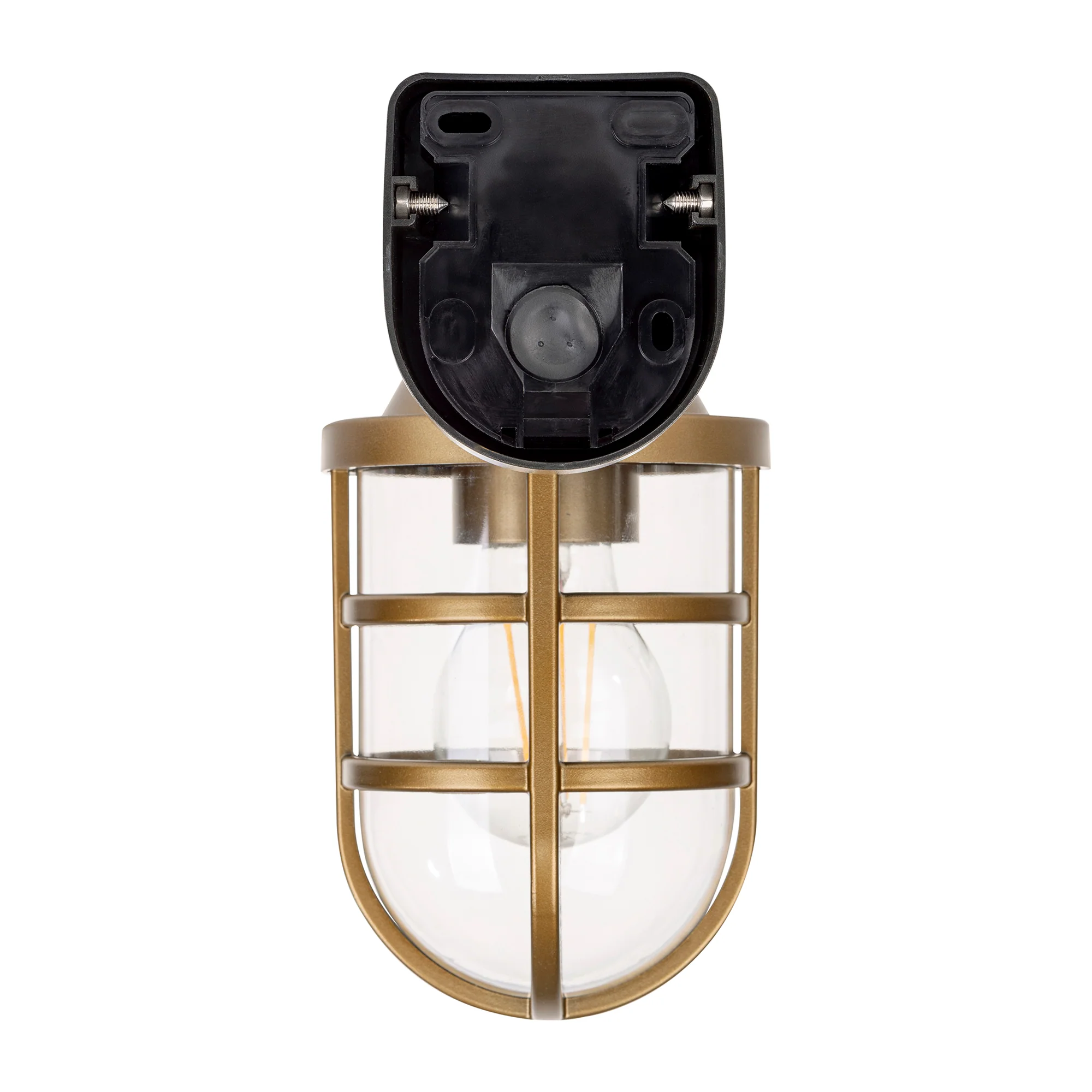 HV3511W-PB - Marina Polycarbonate Brass Wall Light - Image 4