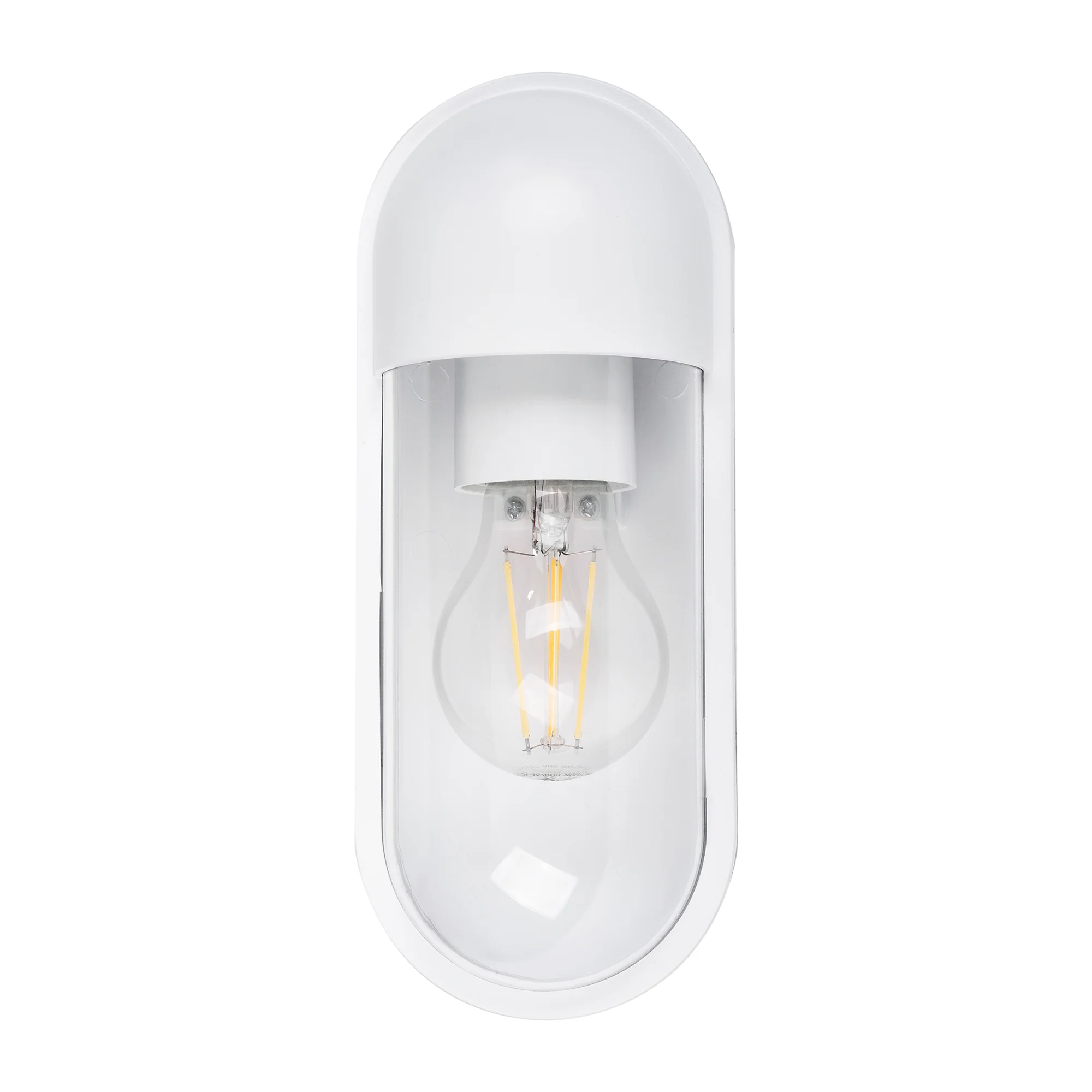 HV3512W-WHT - Lume Polycarbonate White Wall Light - Image 4
