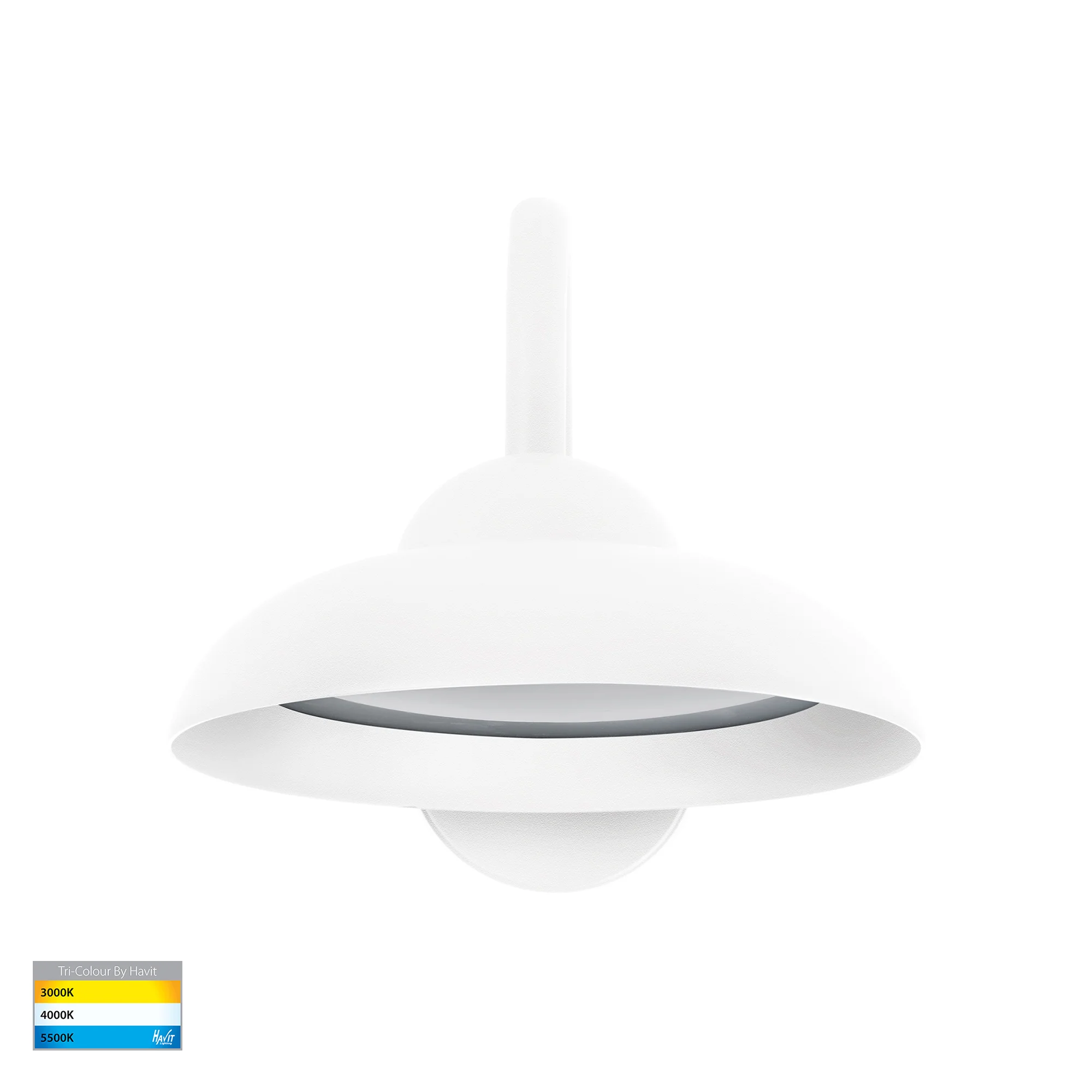 HV3518T-WHT - Arkua Aluminium White Wall Light - Image 3