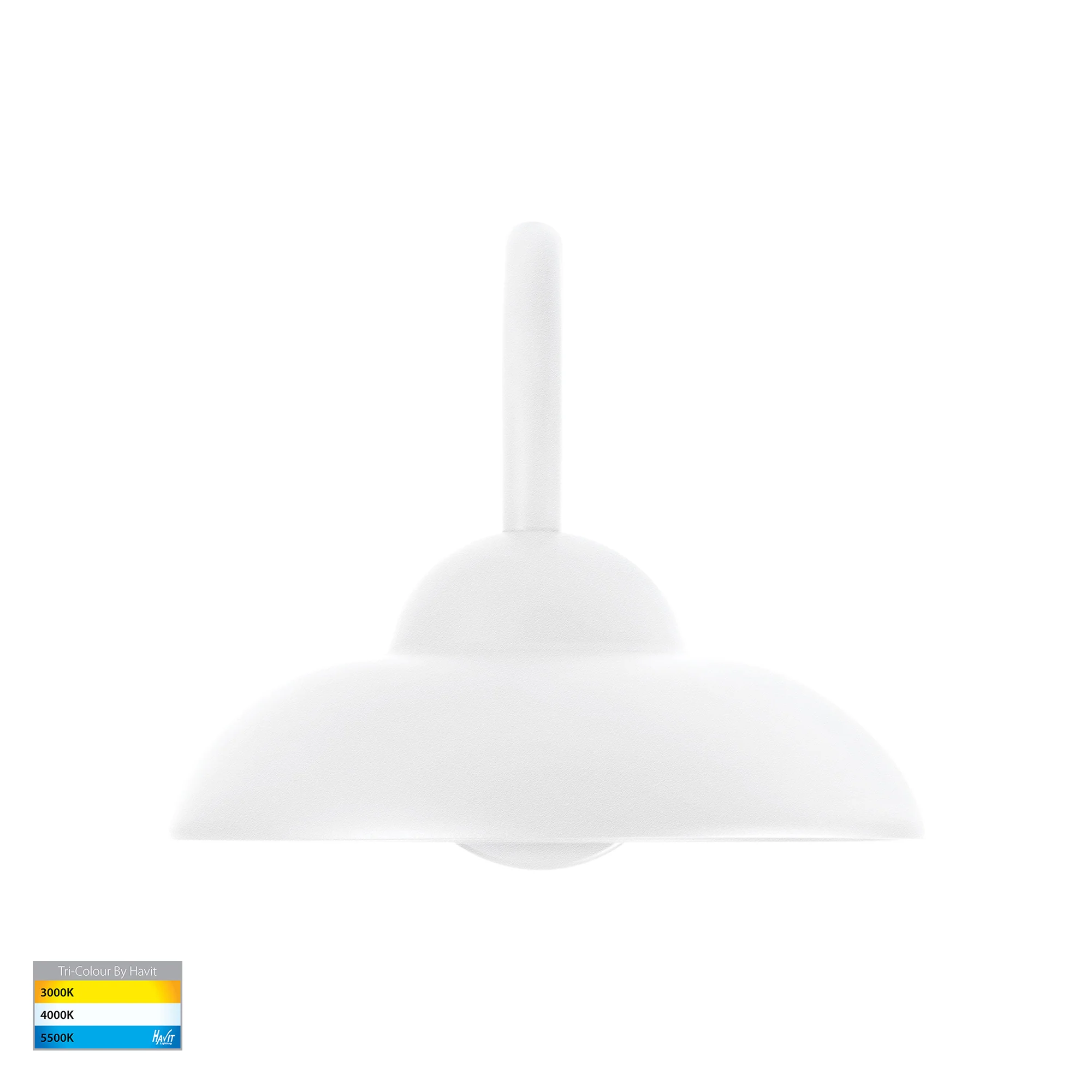 HV3518T-WHT - Arkua Aluminium White Wall Light - Image 4