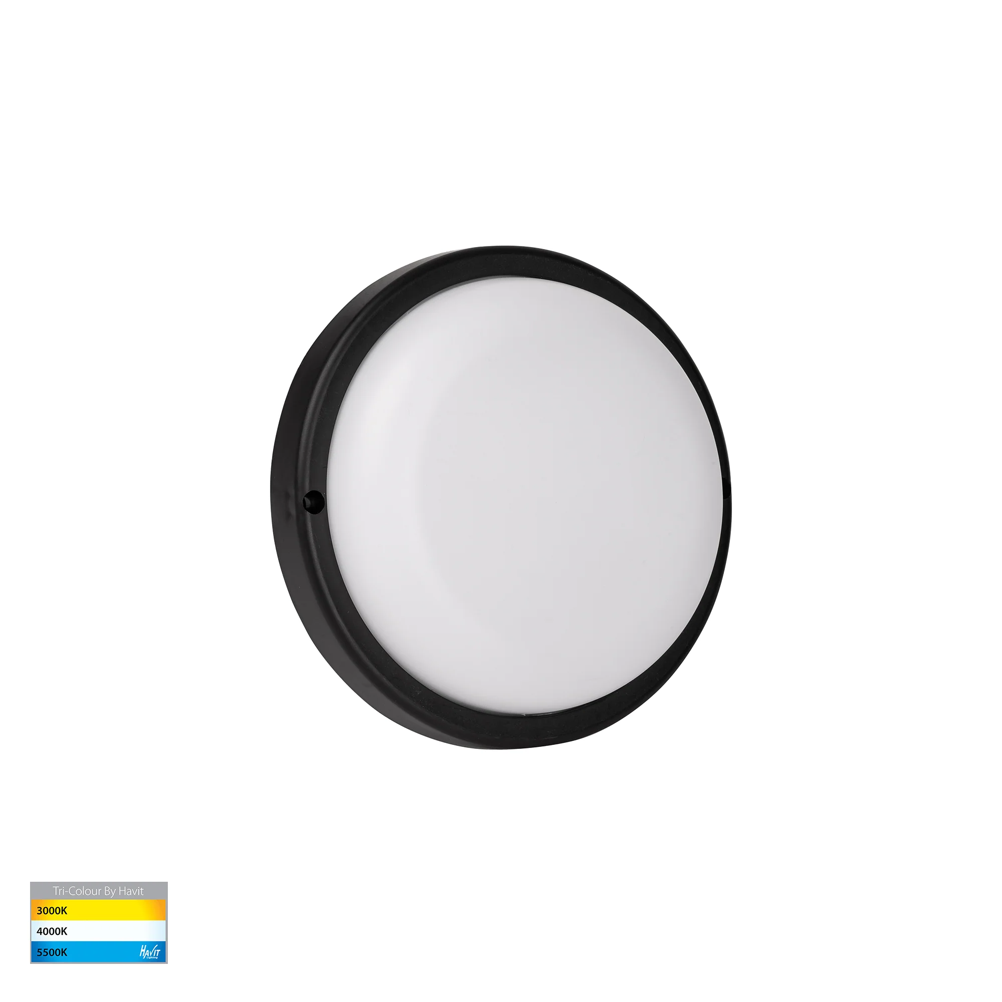 HV3523T-BLK - Muovi Polycarbonate Black Wall or Ceiling Light - Image 3