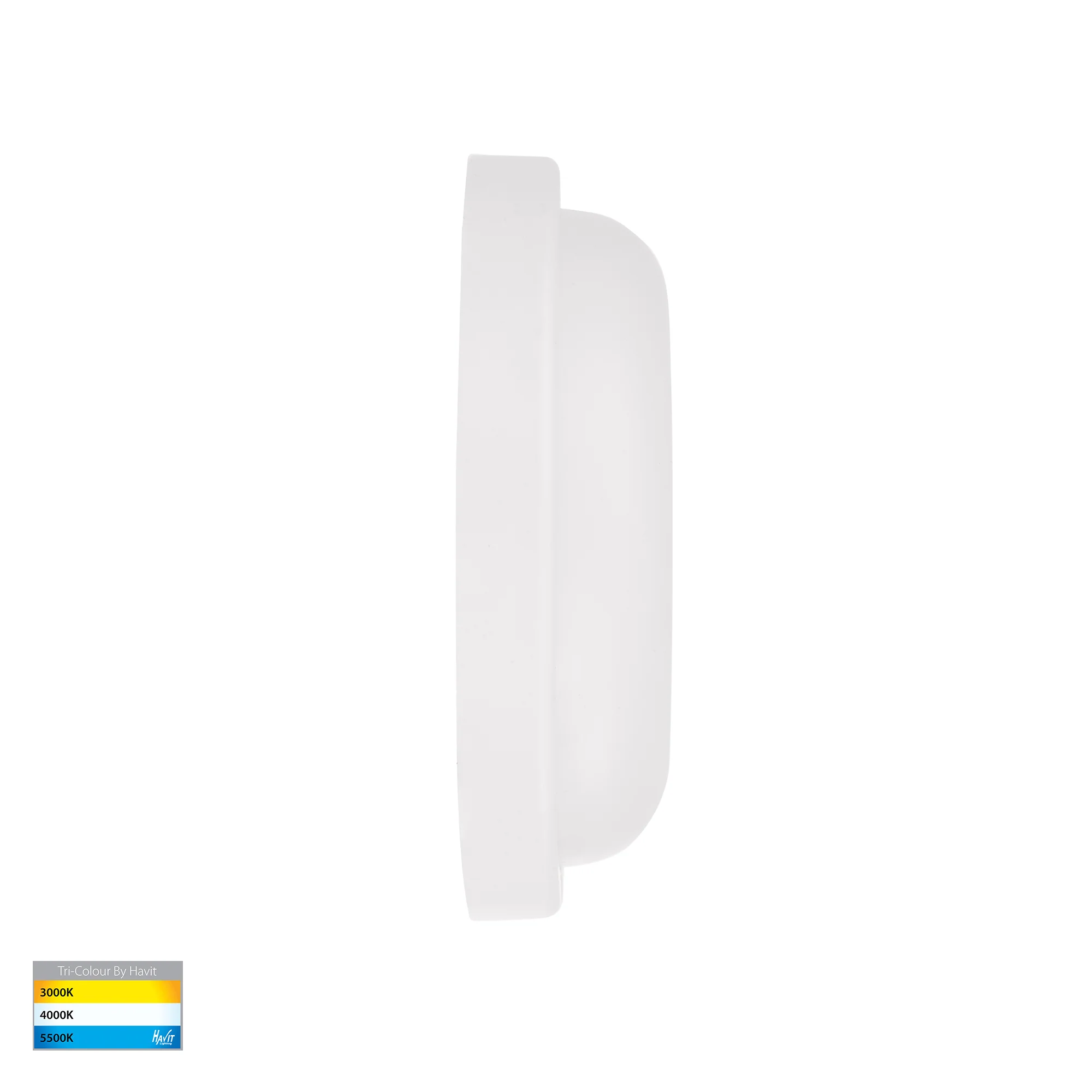HV3525T-WHT - Muovi Polycarbonate White Wall or Ceiling Light - Image 4