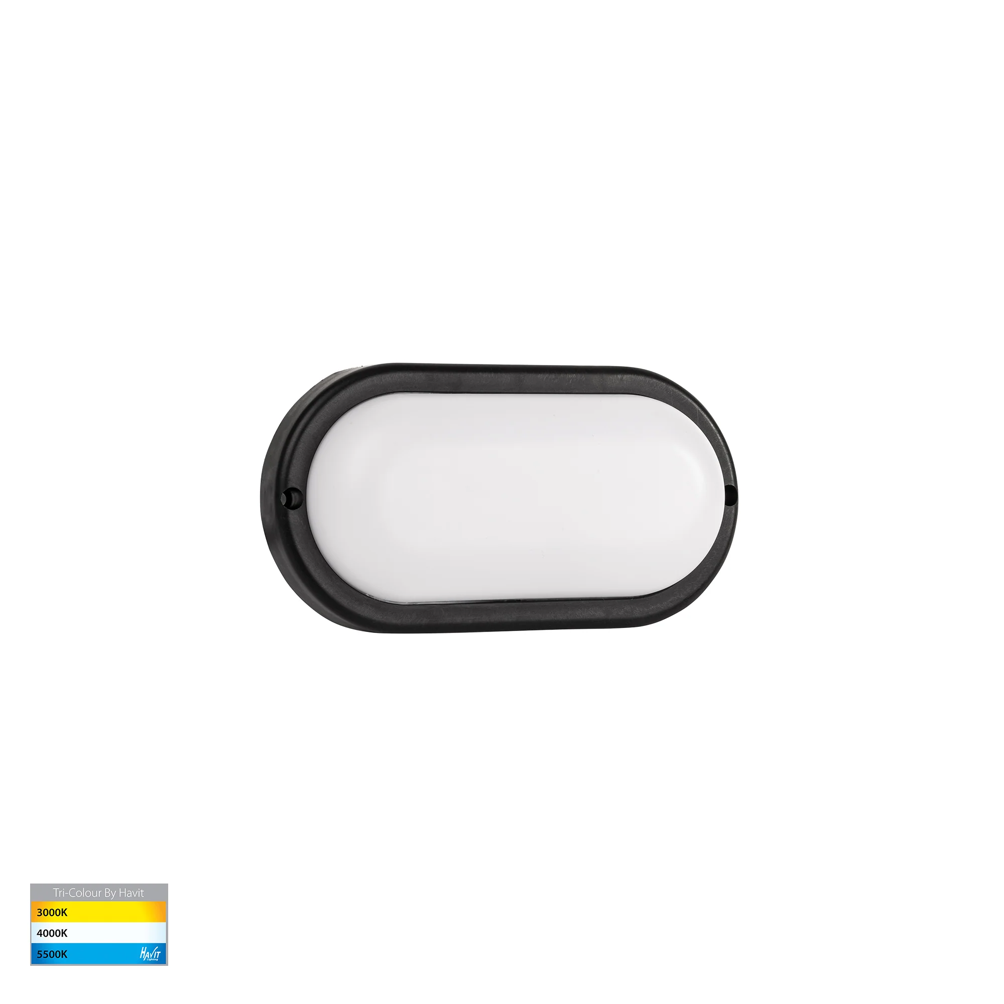 HV3526T-BLK - Muovi Polycarbonate Black Wall Light - Image 3
