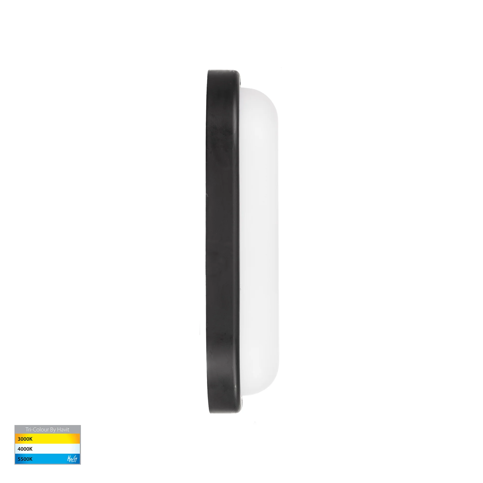 HV3527T-BLK - Muovi Polycarbonate Black Wall Light - Image 4
