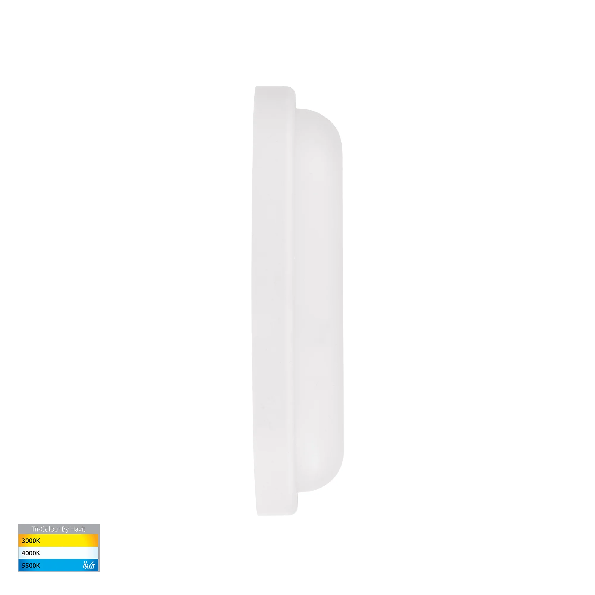 HV3527T-WHT - Muovi Polycarbonate White Wall Light - Image 4