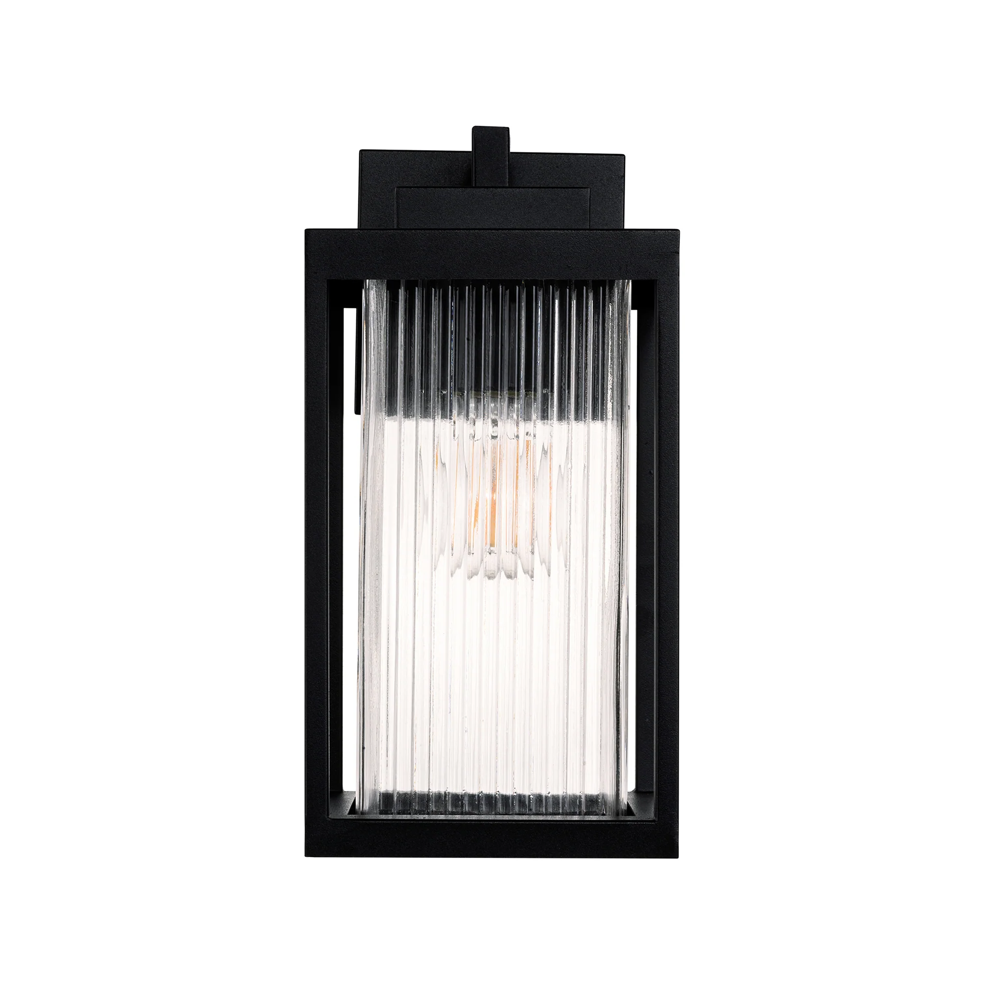 HV3533W-S-BLK - Micah Galvanised Iron Black Wall Light - Image 4