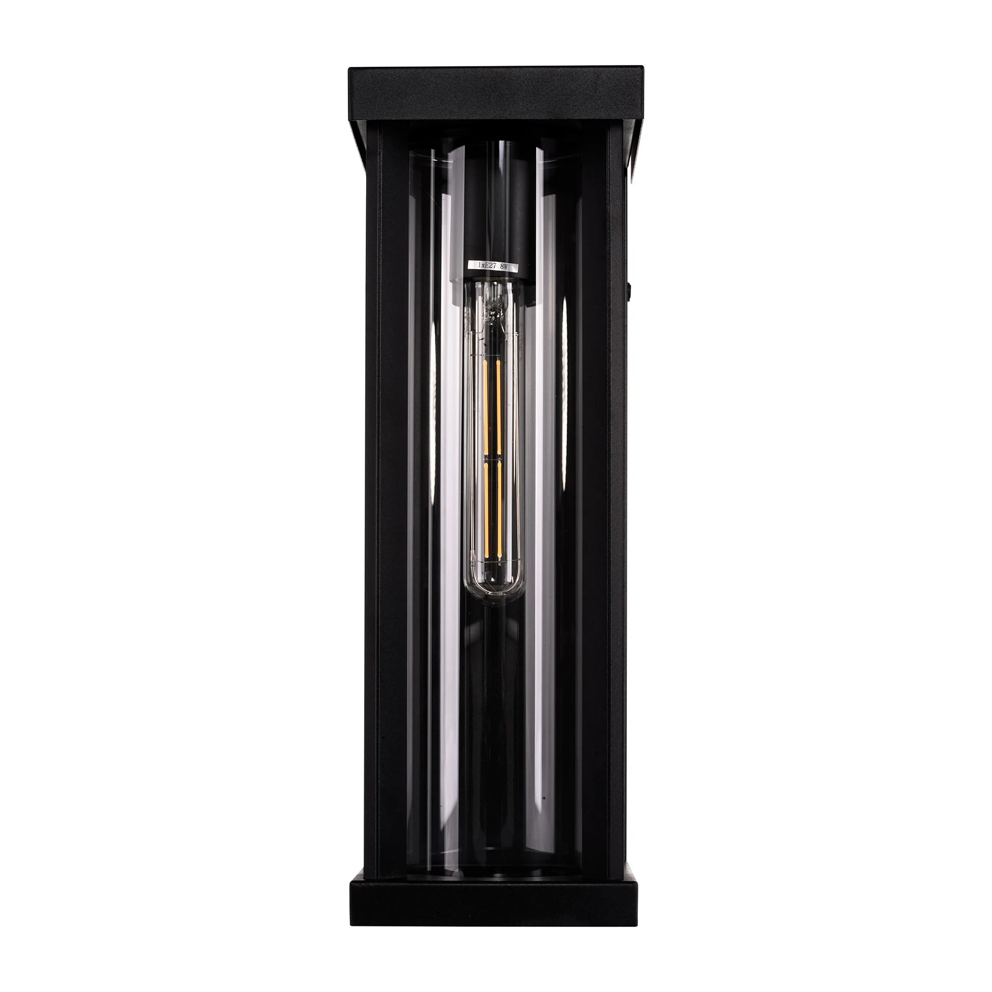 HV3534W-S-BLK - Nalia Galvanised Iron Black Wall Light - Image 4