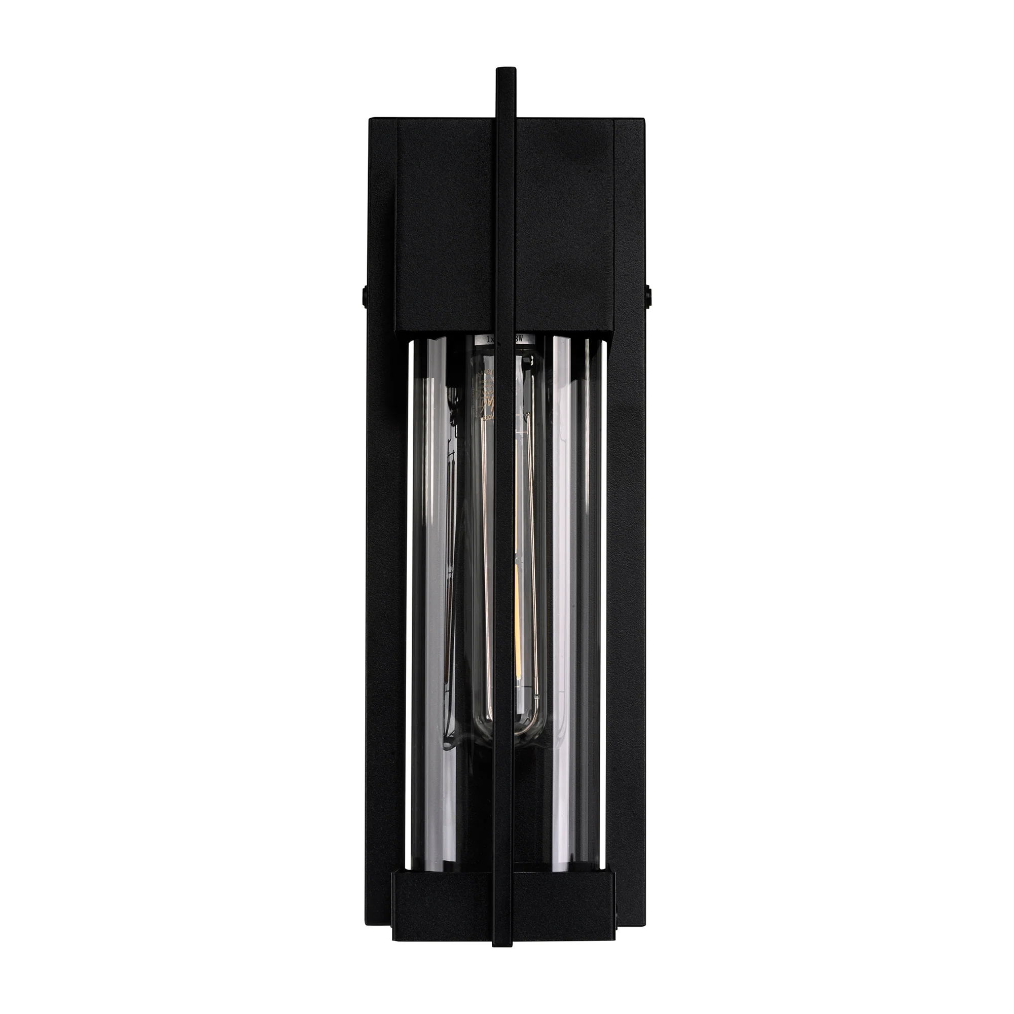 HV3536W-S-BLK - Jace Galvanised Iron Black Wall Light - Image 4