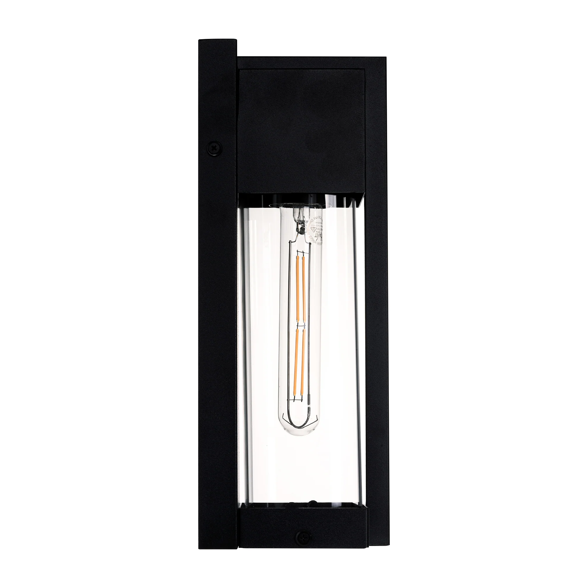 HV3536W-S-BLK - Jace Galvanised Iron Black Wall Light - Image 5