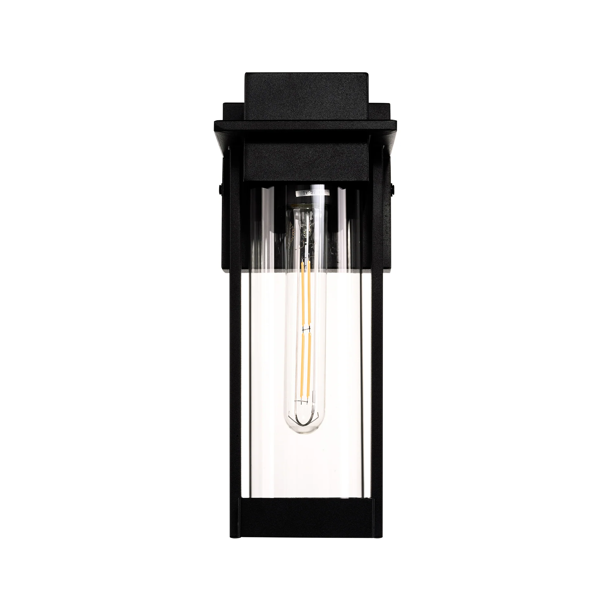 HV3537W-S-BLK - Ashton Galvanised Iron Black Wall Light - Image 4
