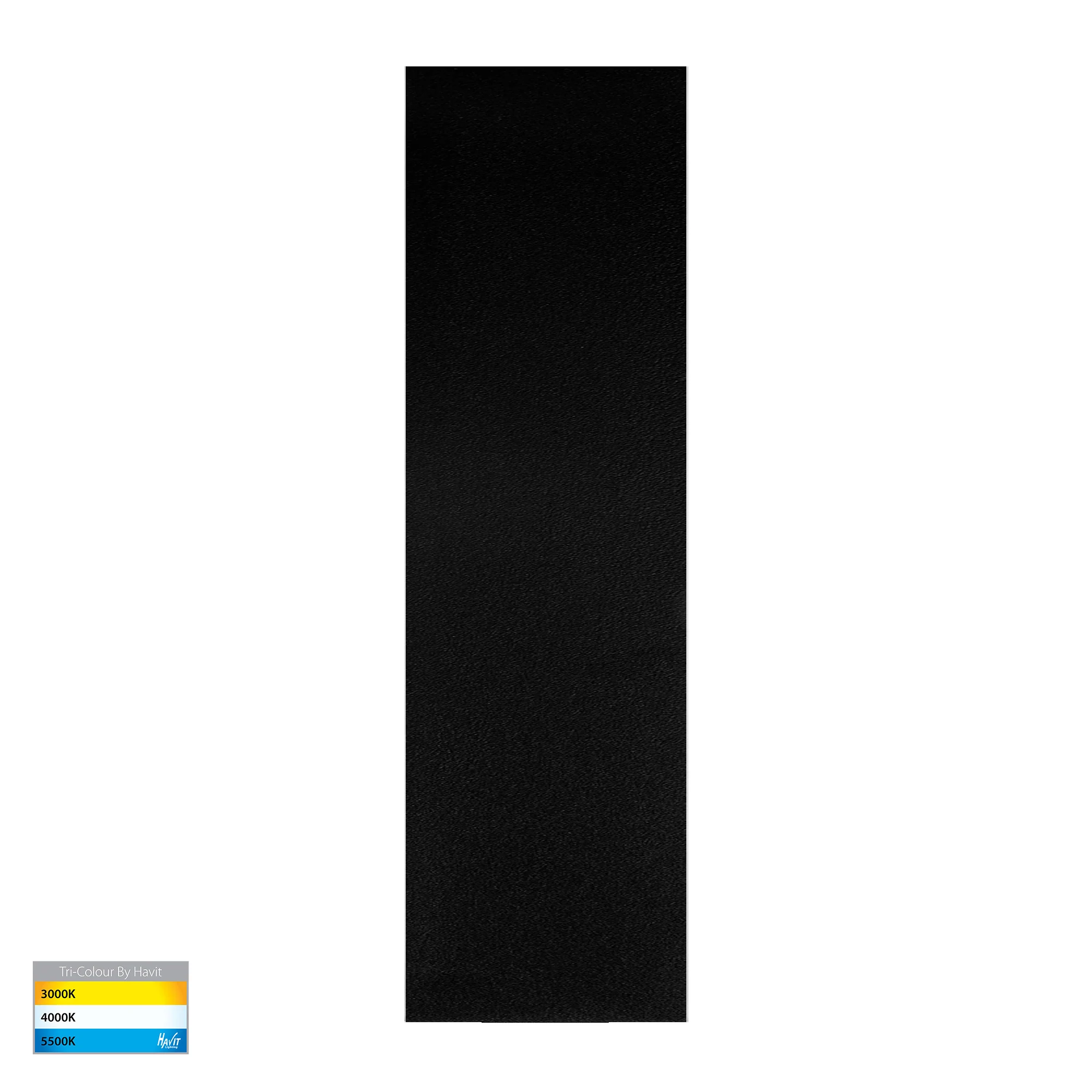 HV3571T-BLK - Barline Shadow Aluminium Black 300mm Wall Light