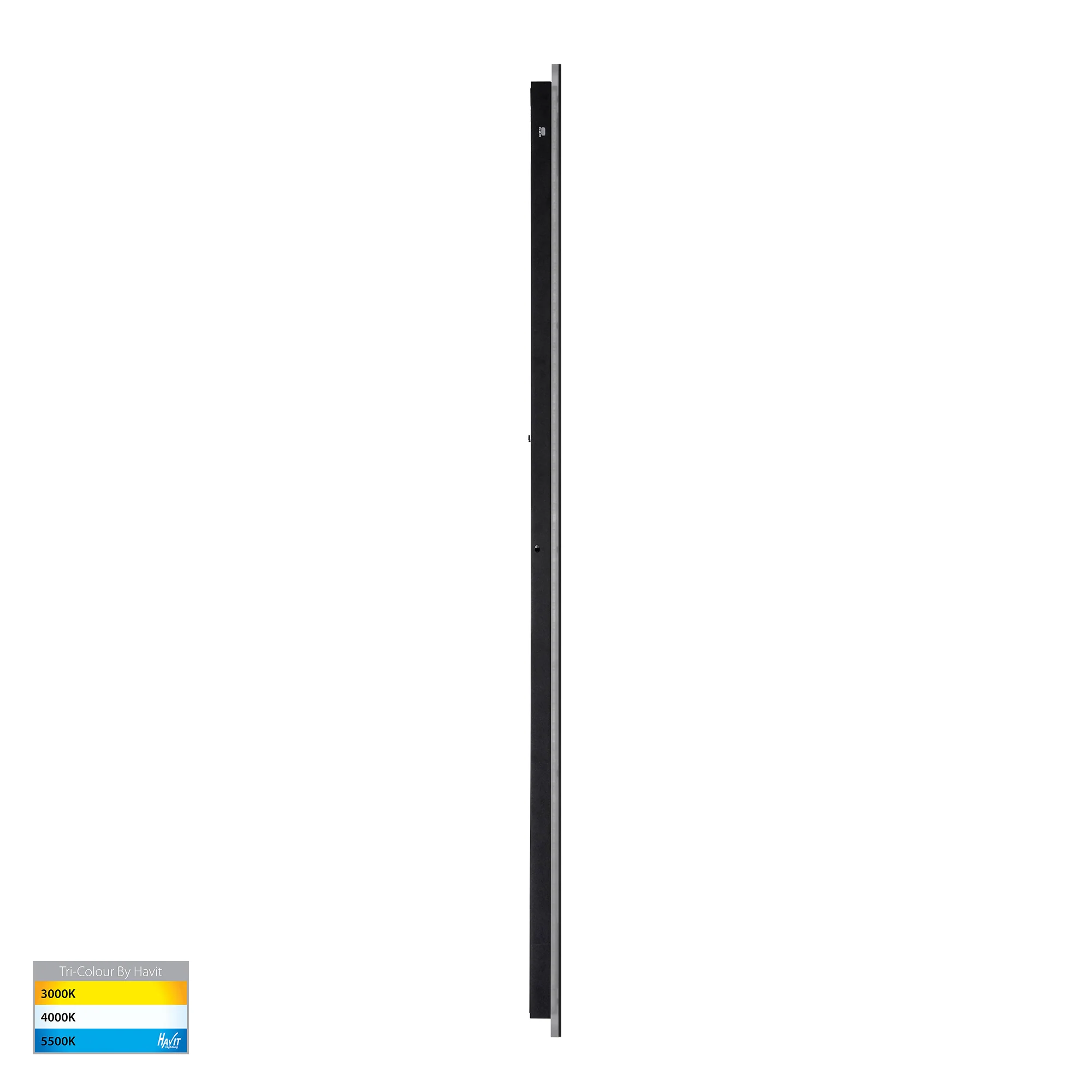 HV3576T-BLK - Barline Shadow Aluminium Black 1500mm Wall Light - Image 4