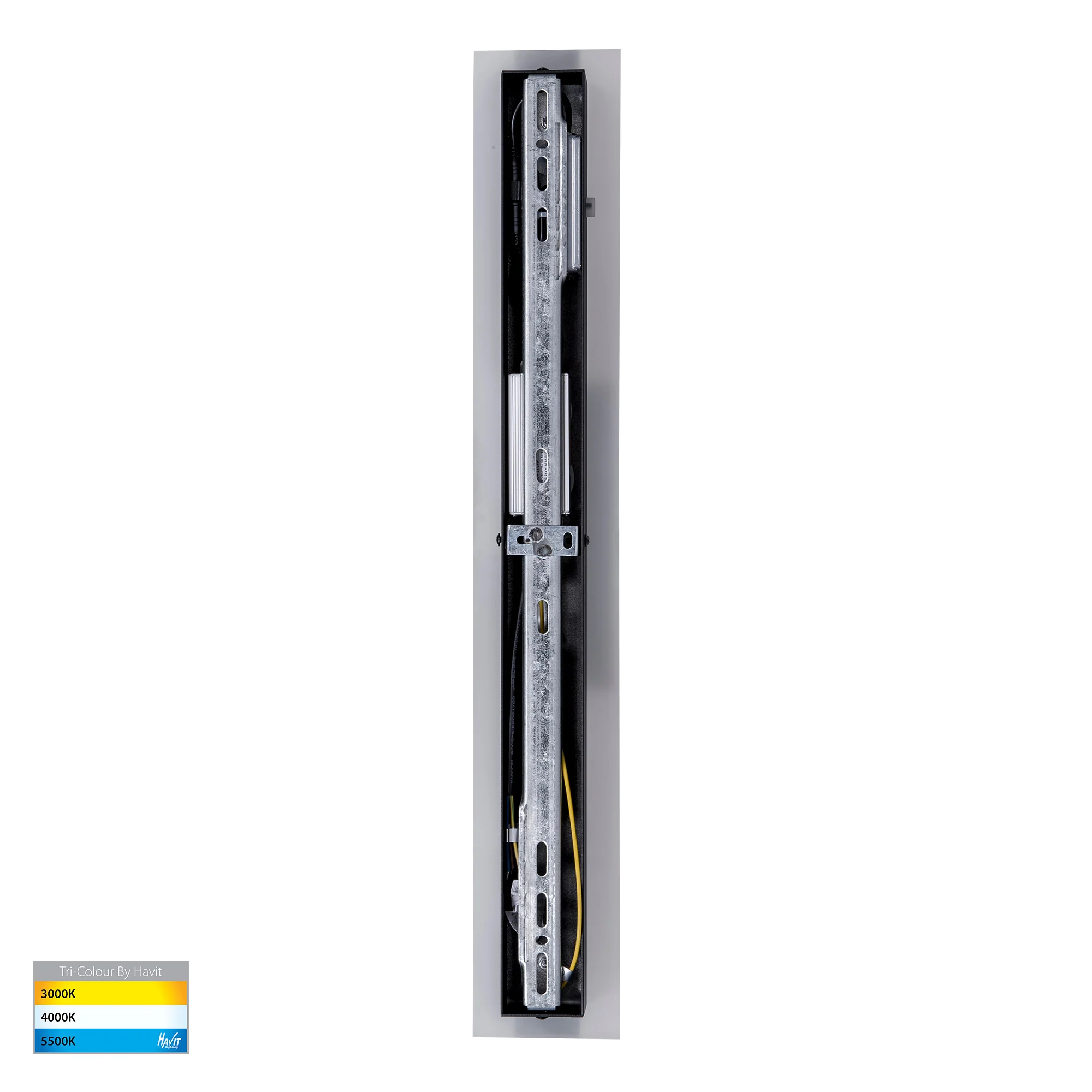 HV3582T-BLK - Barline Aluminium Black 600mm Wall Light - Image 5