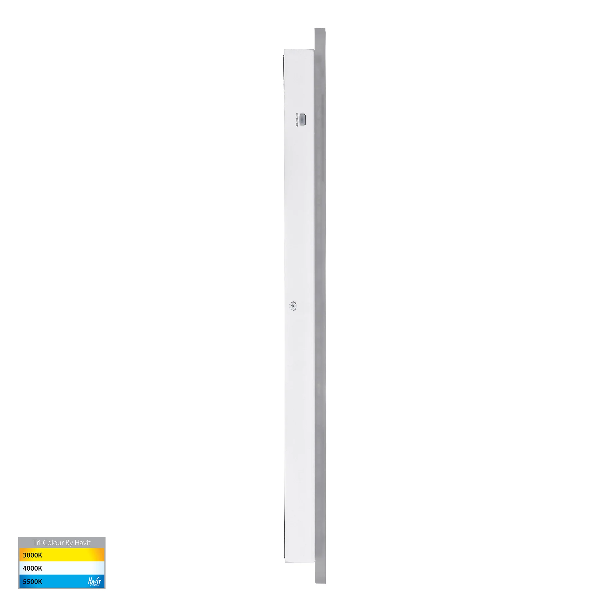 HV3582T-WHT - Barline Aluminium White 600mm Wall Light - Image 4