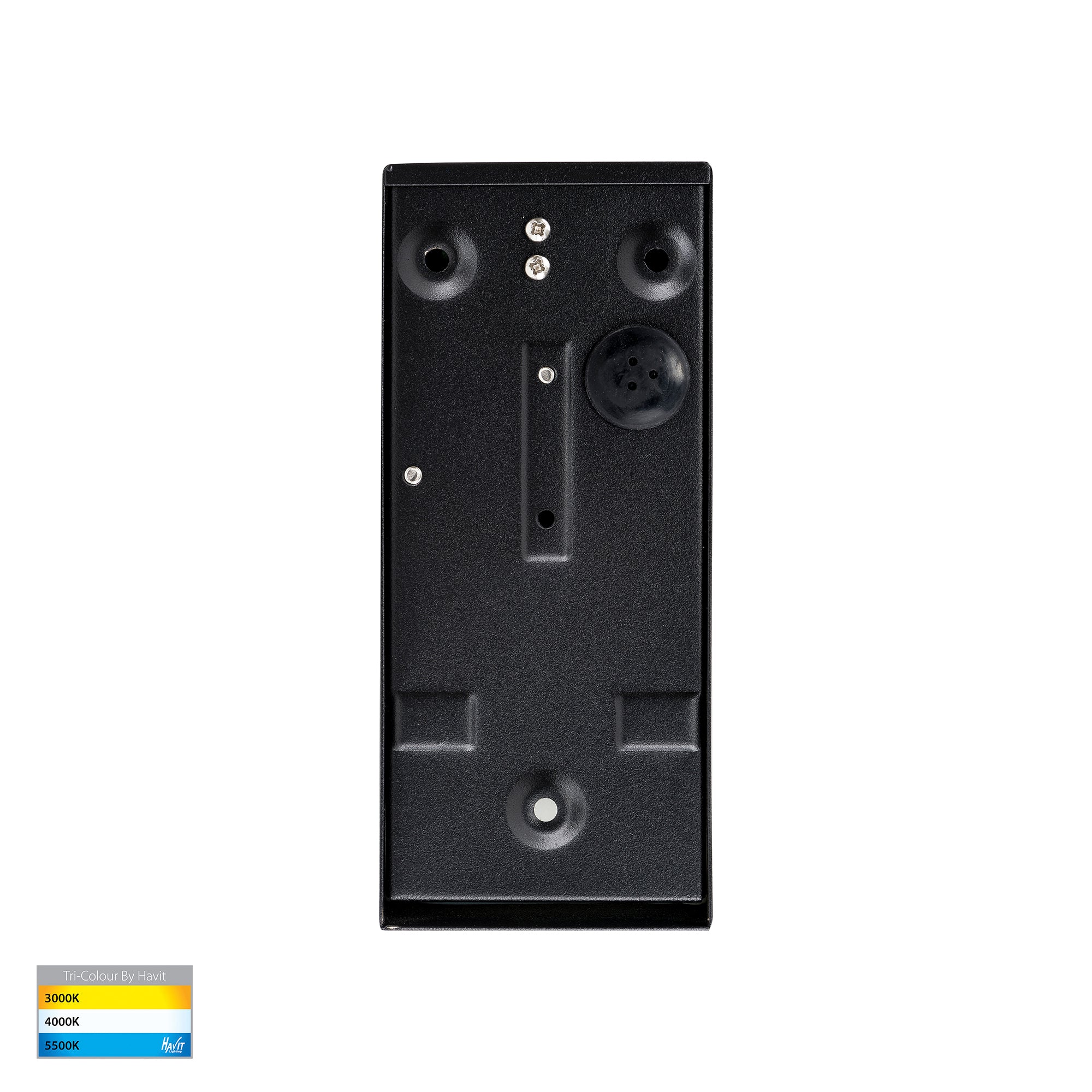 HV3602T-BLK - HV3605T-BLK -Taper Black TRI Colour LED Wedge Wall Light - Image 5