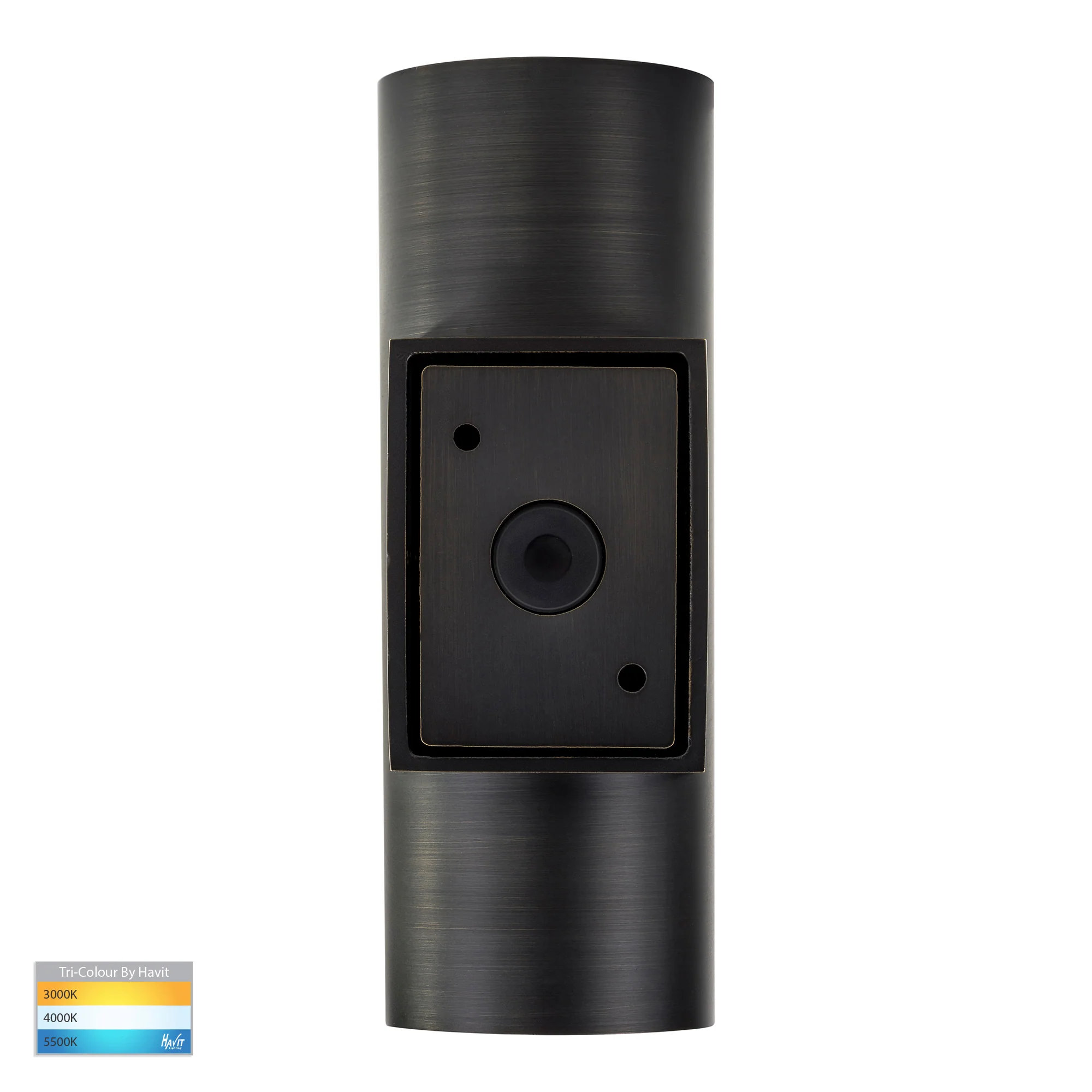 HV3626T-AB - Aries Antique Brass LED Up & Down Wall Light - Image 5