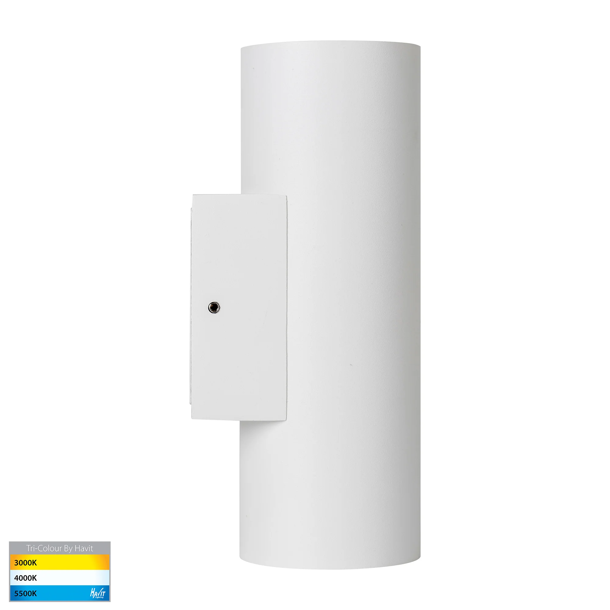 HV3626T-WHT- Aries 316 Stainless Steel White Up & Down LED Wall Light - Image 3
