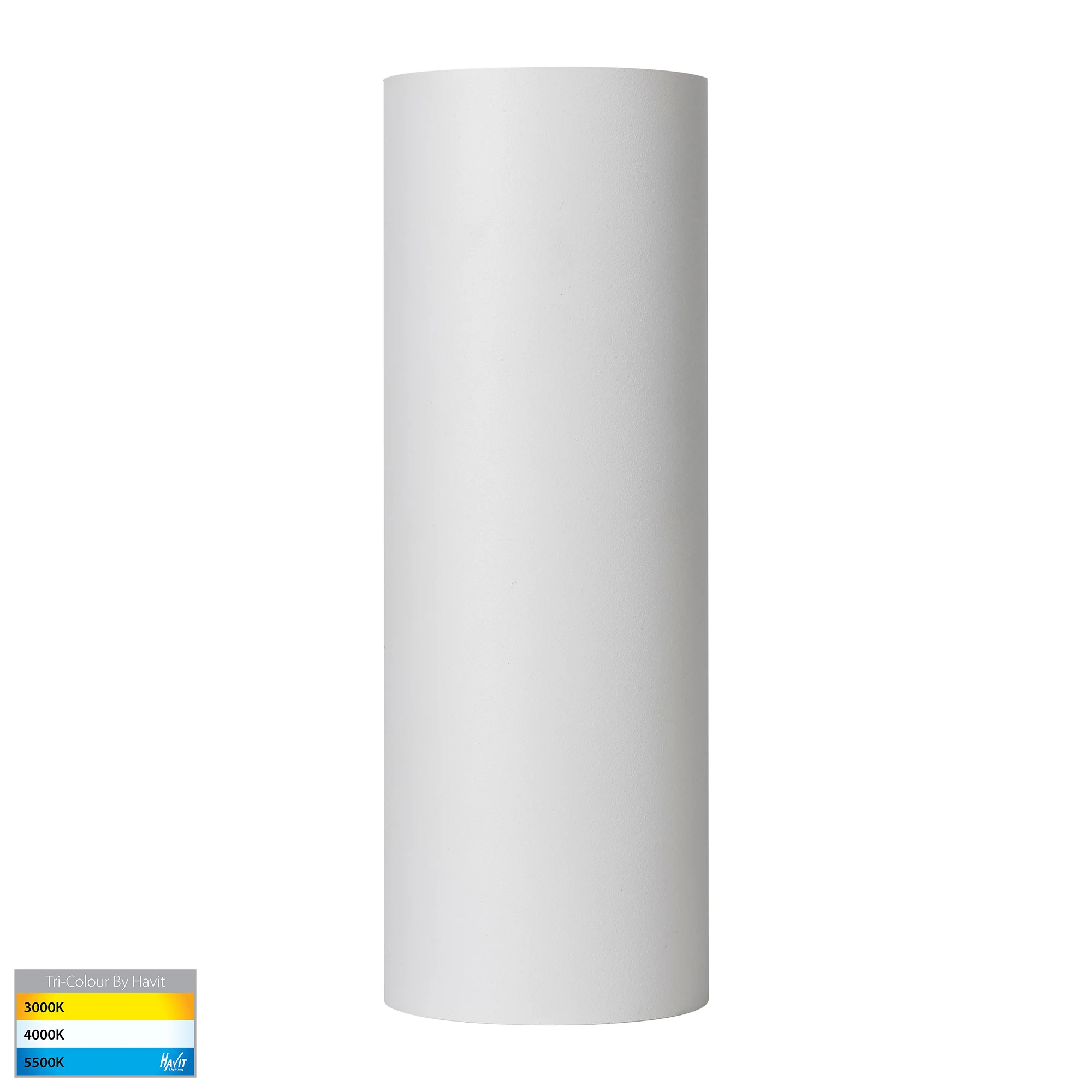 HV3626T-WHT- Aries 316 Stainless Steel White Up & Down LED Wall Light - Image 4
