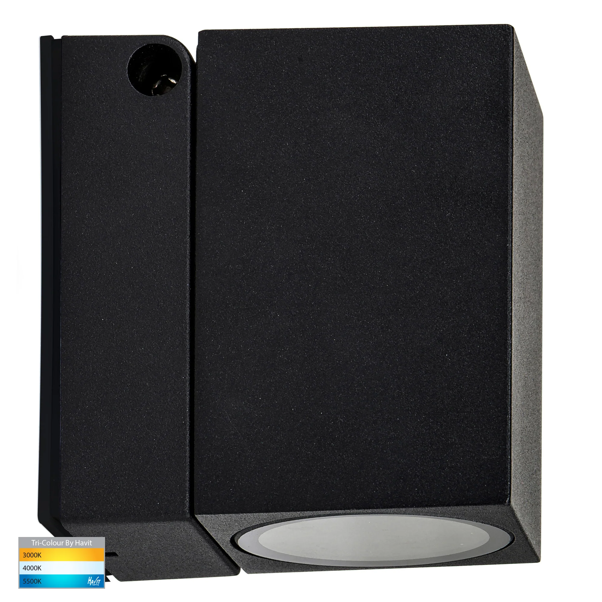 HV3630T-BLK - Accord Black TRI Colour Single Adjustable Spot Light - Image 3