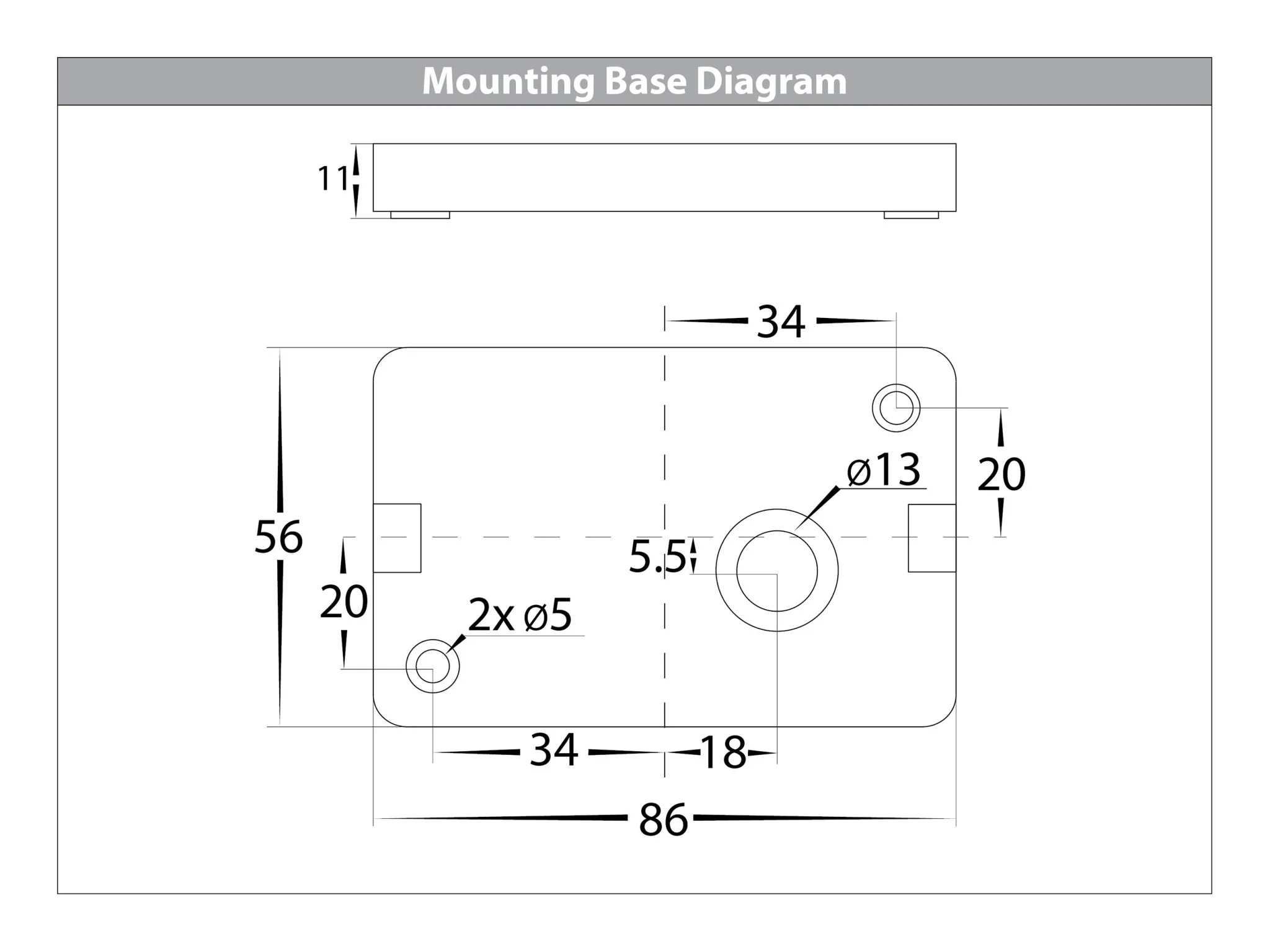HV3646T-WHT - Essil White Up & Down LED Wall Light - Image 4